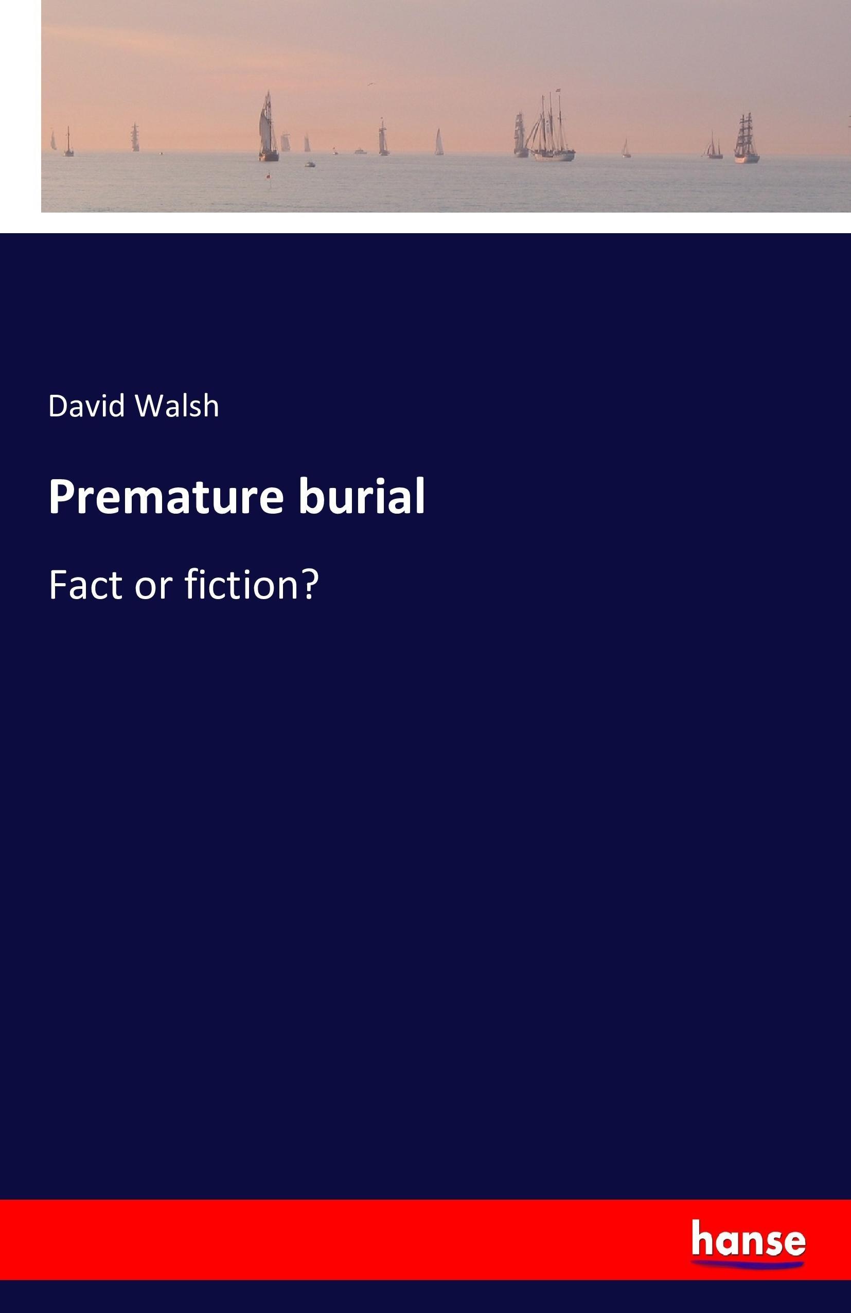 Vorderes Coverbild Premature burial