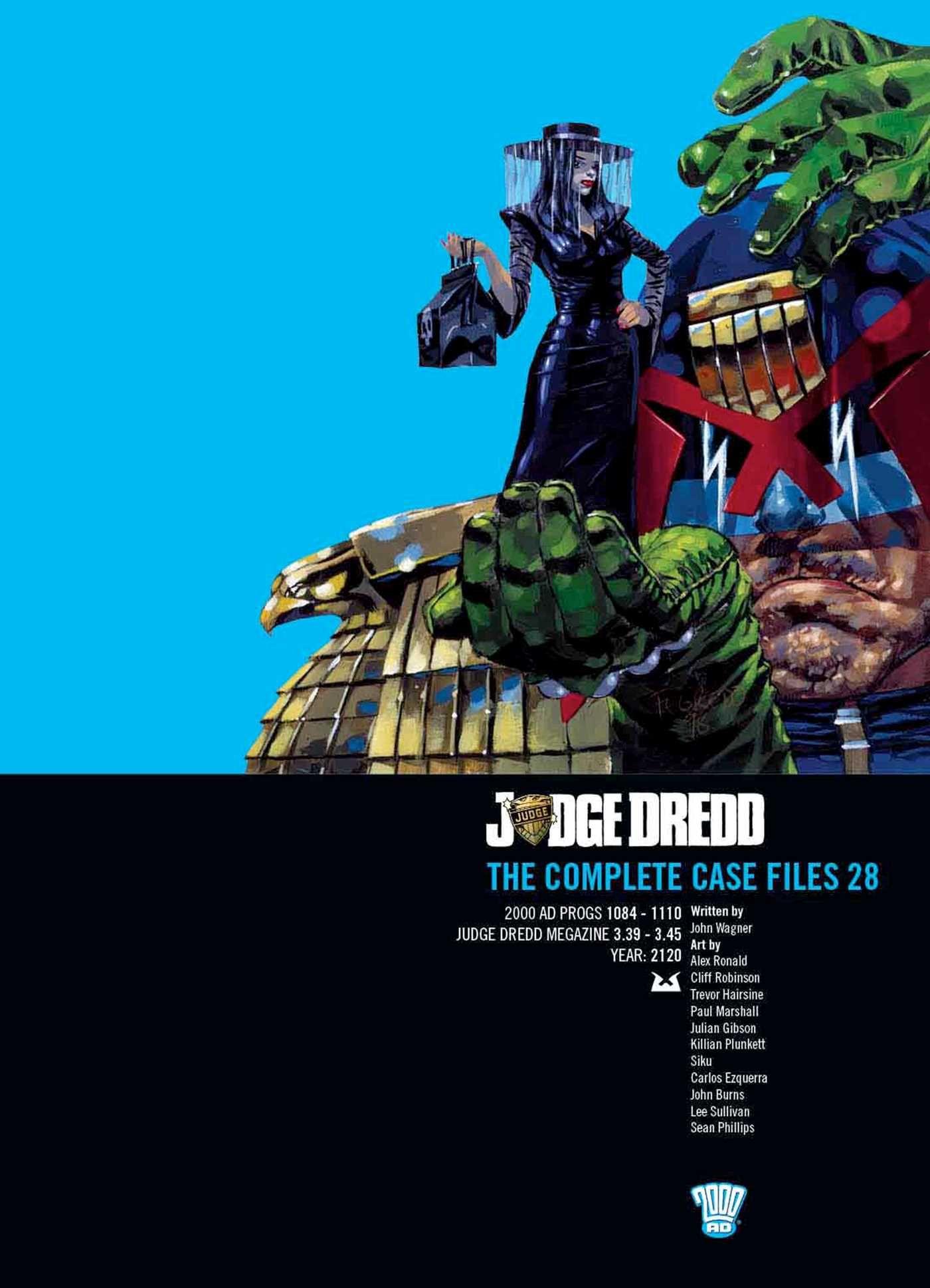 Vorderes Coverbild Judge Dredd: The Complete Case Files 28