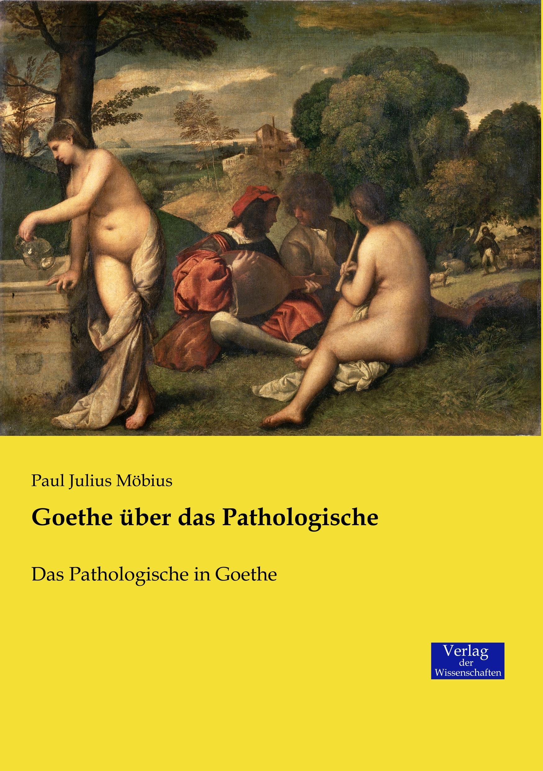 Vorderes Coverbild Goethe über das Pathologische