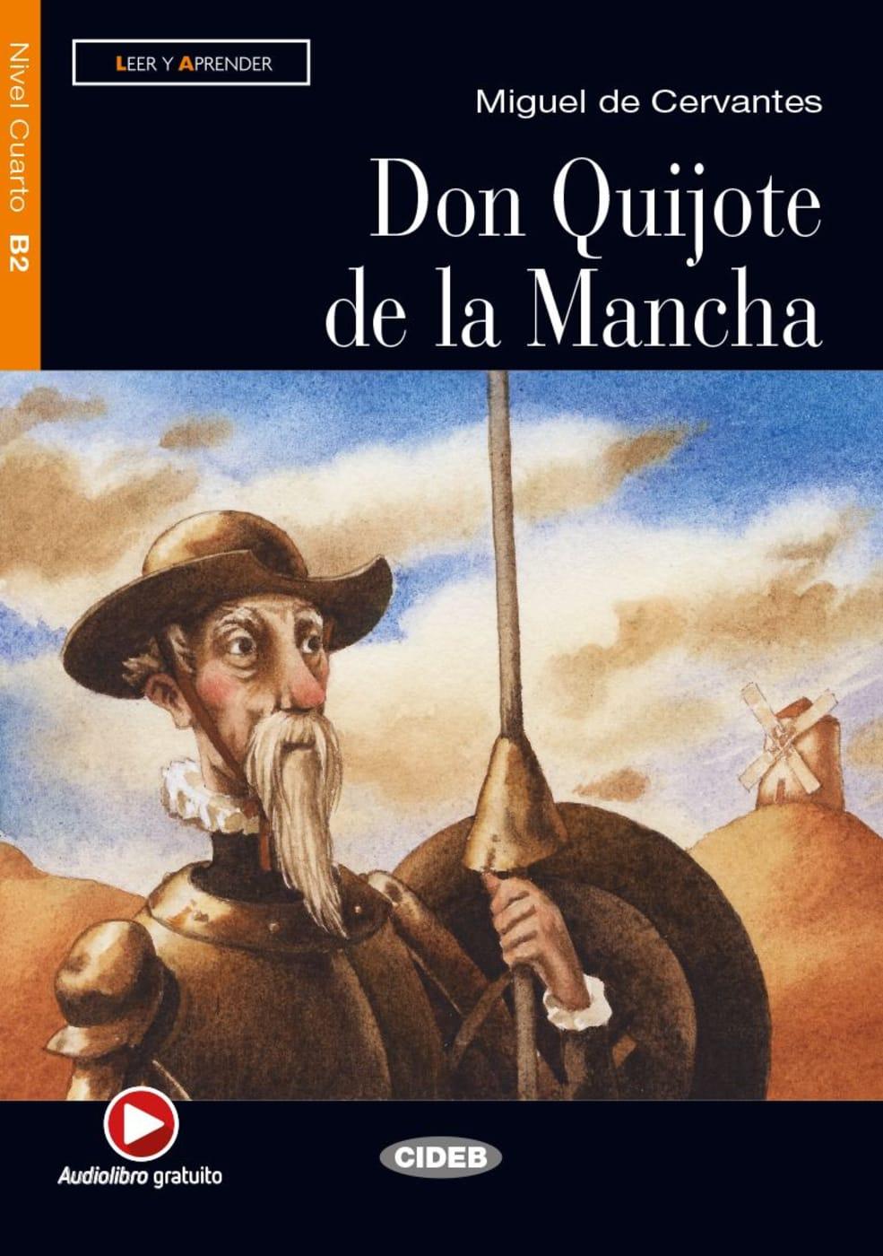 Vorderes Coverbild Don Quijote de la Mancha. Lektüre mit Audio-Online