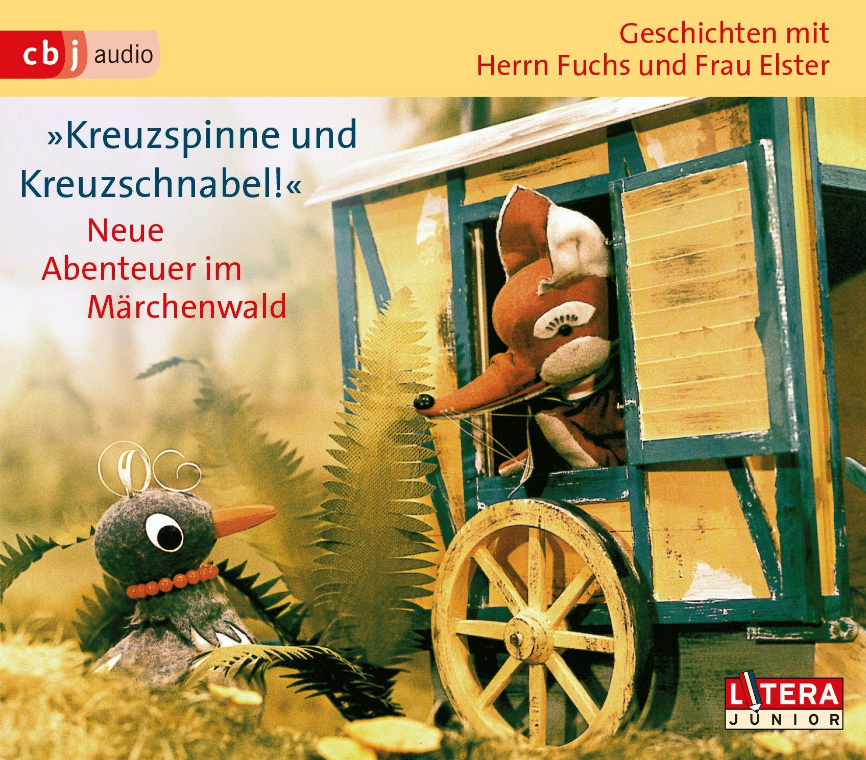 Vorderes Coverbild Kreuzspinne und Kreuzschnabel. 3 CDs