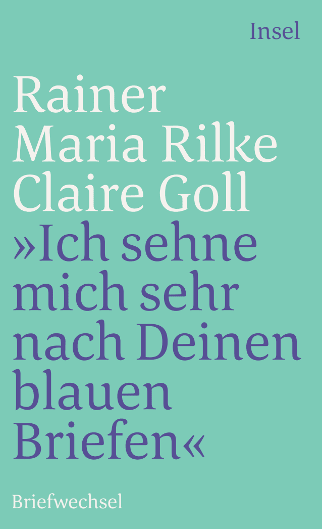 Vorderes Coverbild ' Ich sehne mich sehr nach deinen blauen Briefen'