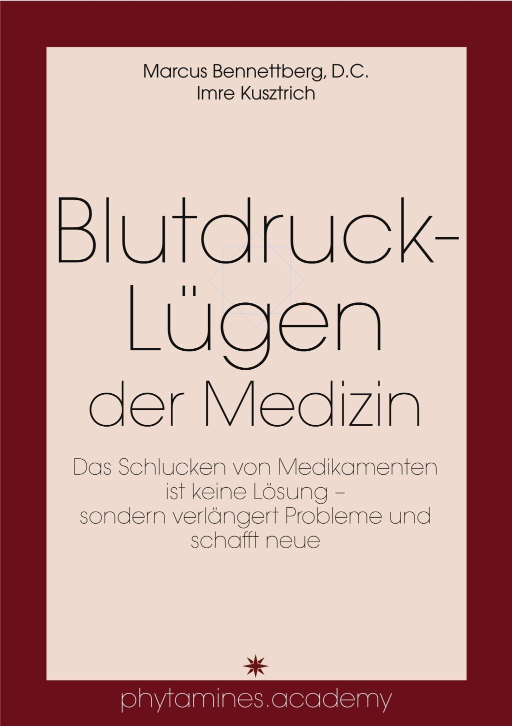 Vorderes Coverbild Blutdruck-Lügen der Medizin
