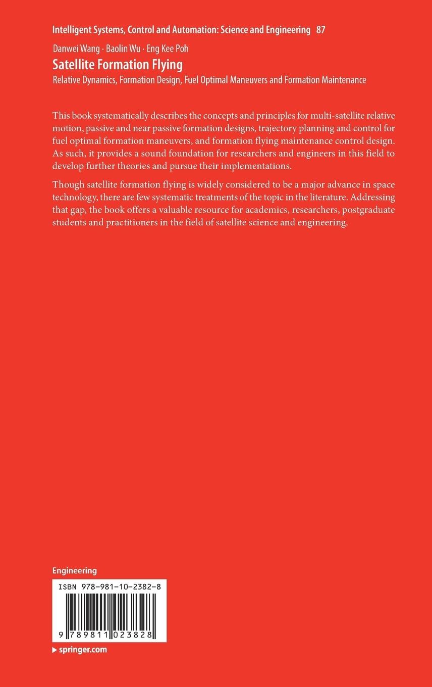 Rückseitencover Satellite Formation Flying