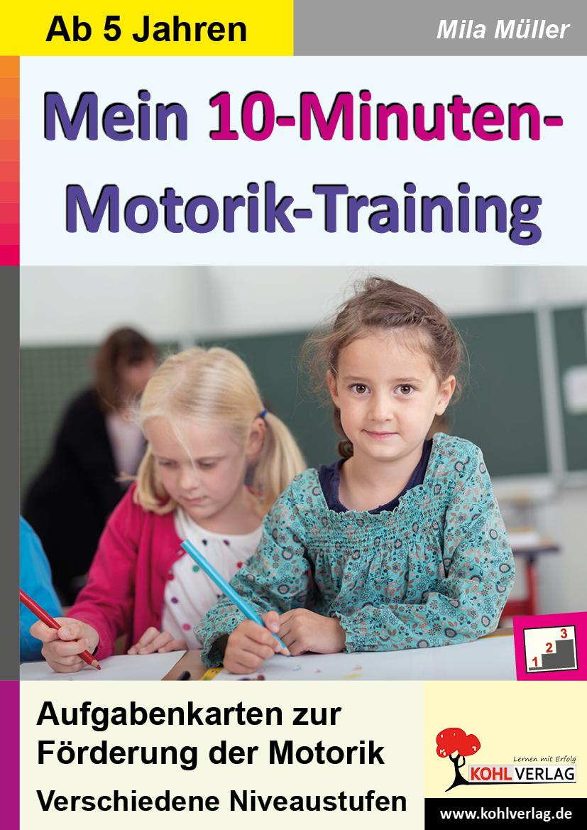 Vorderes Coverbild Mein 10-Minuten-Motoriktraining