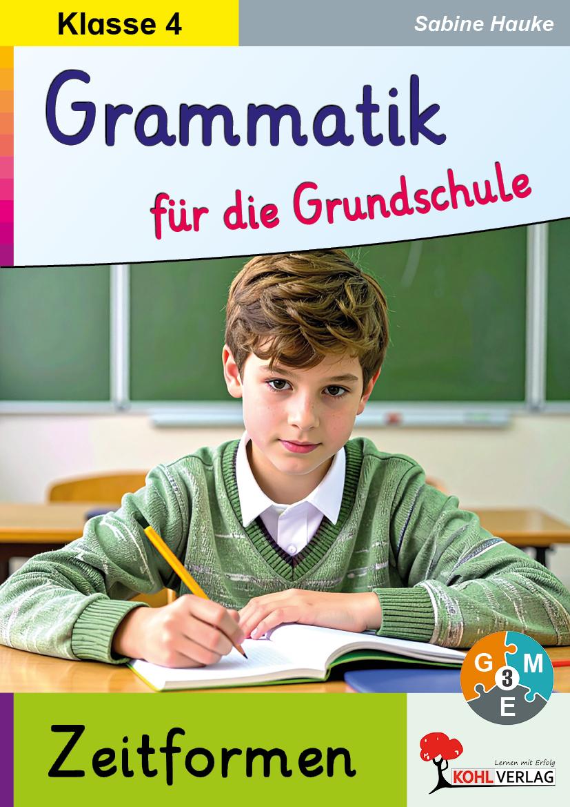 Vorderes Coverbild Grammatik für die Grundschule - Die Zeiten / Klasse 4