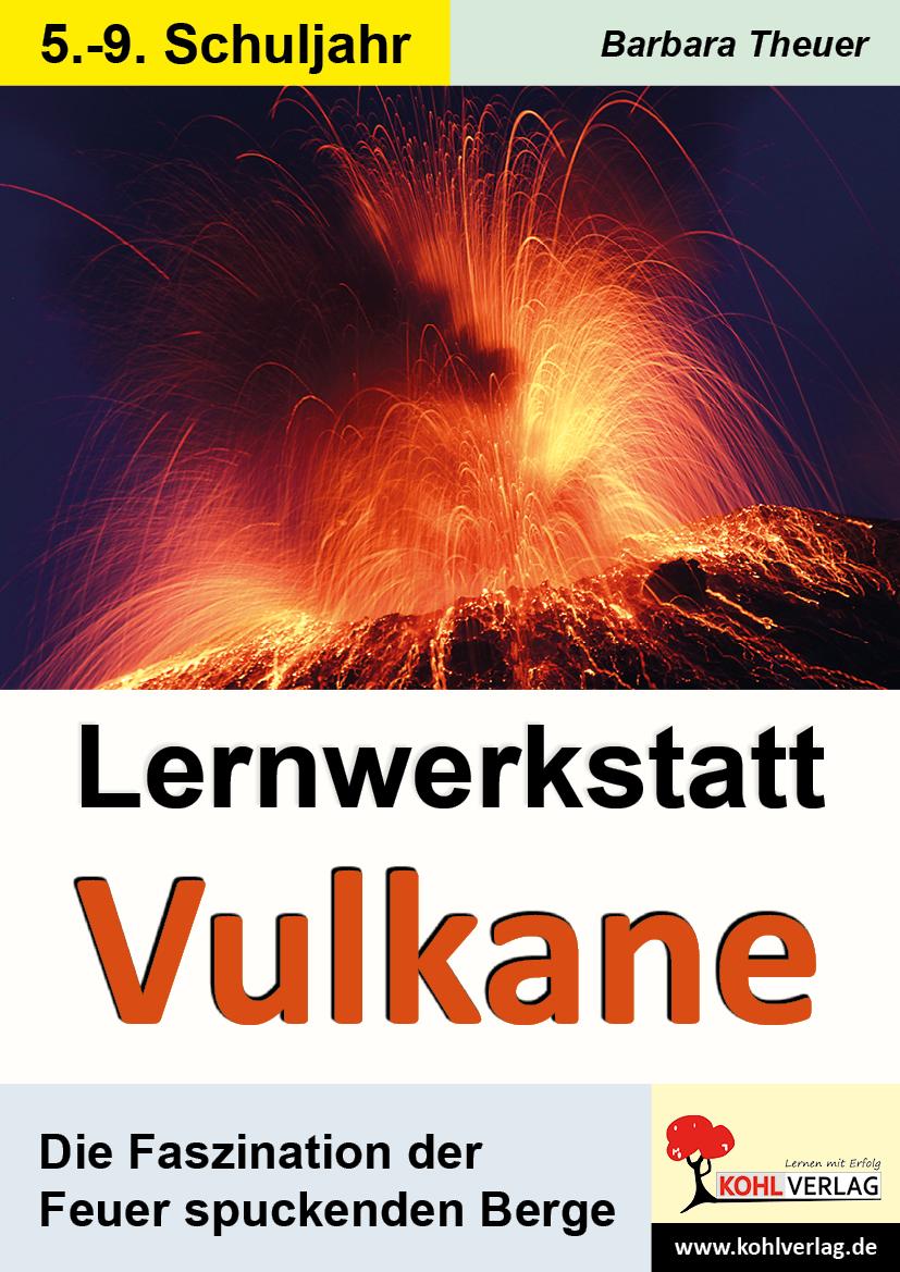 Vorderes Coverbild Lernwerkstatt Vulkane