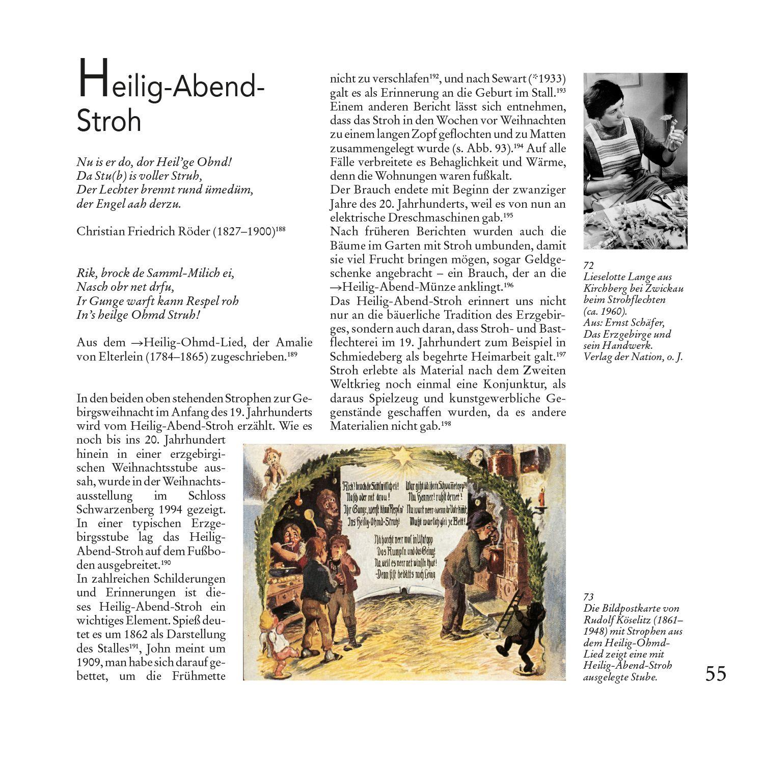 Beispielinhalt (Bild) Erzgebirgisches Brauchtums-ABC