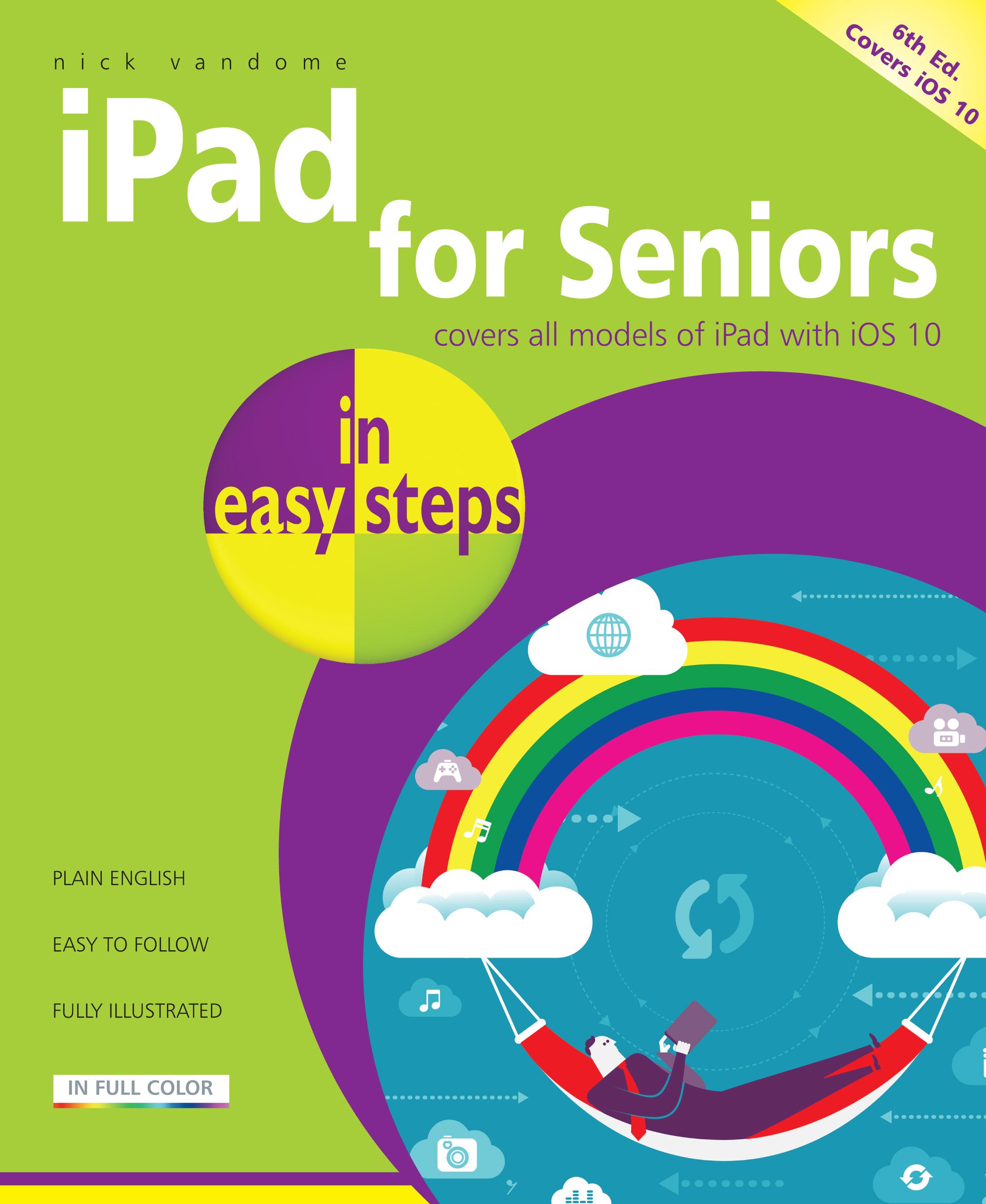 Vorderes Coverbild iPad for Seniors in easy steps