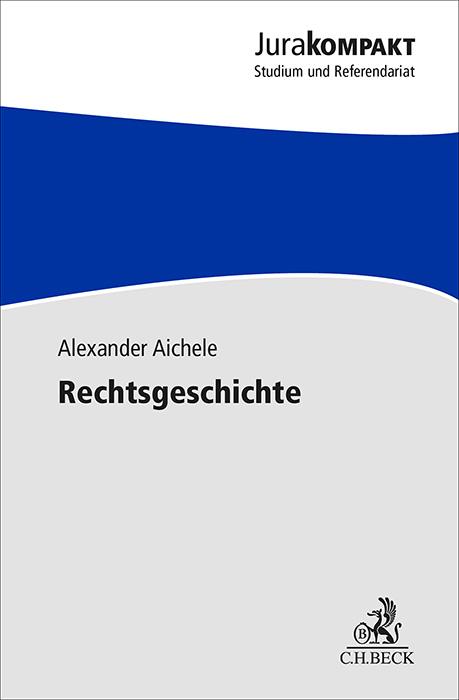 Vorderes Coverbild Rechtsgeschichte