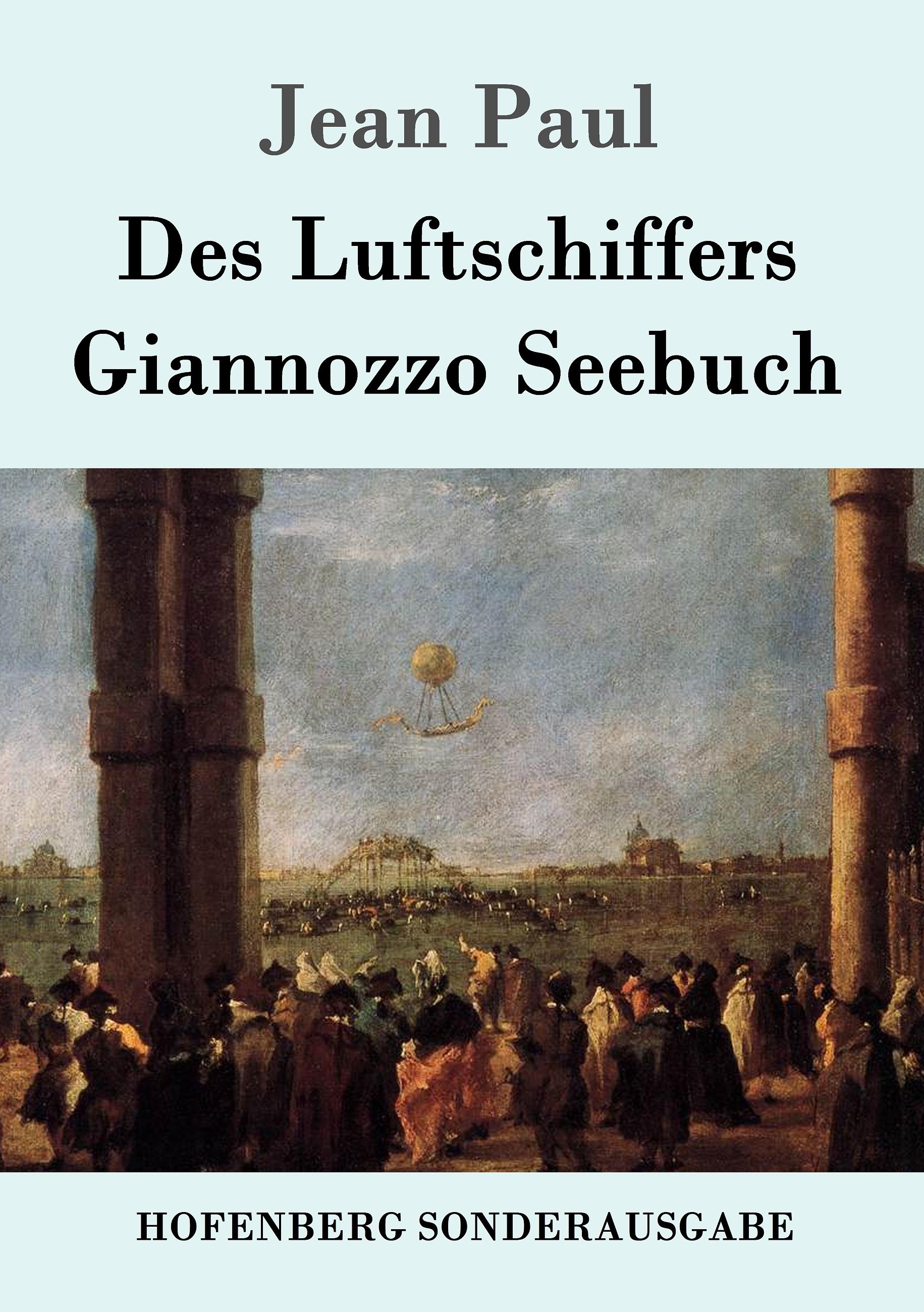Vorderes Coverbild Des Luftschiffers Giannozzo Seebuch