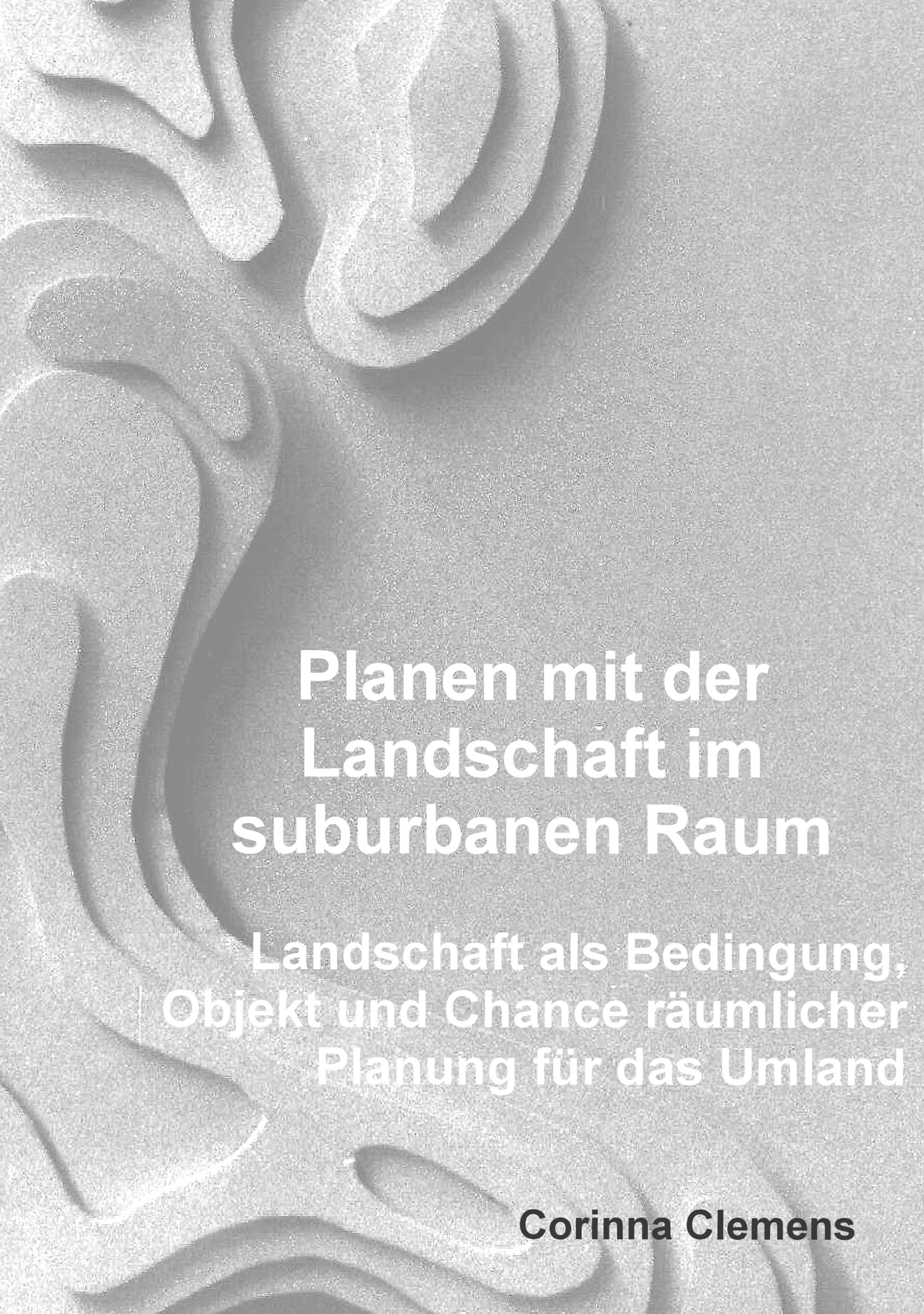 Vorderes Coverbild Planen mit der Landschaft im suburbanen Raum