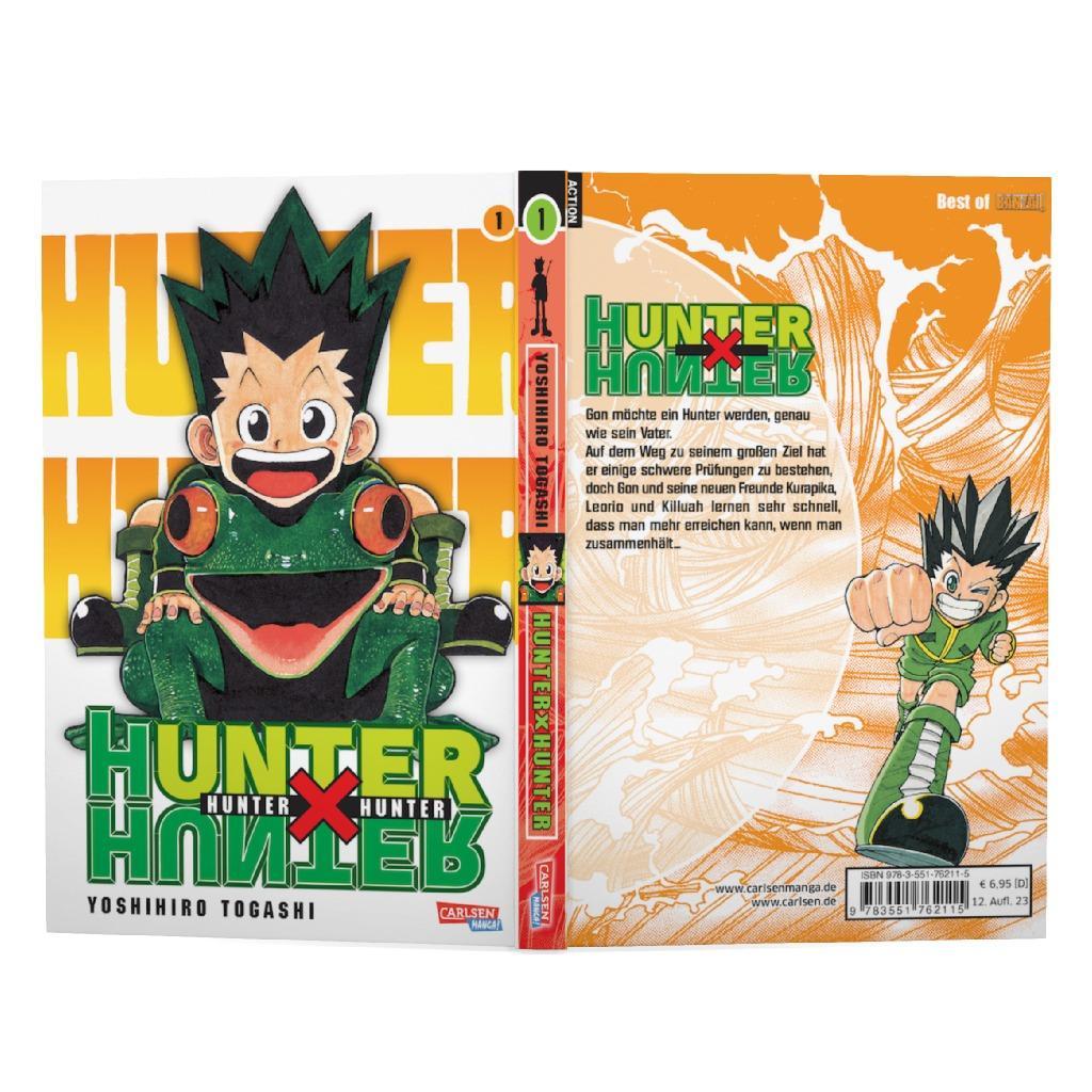 Beispielinhalt (Bild) Hunter X Hunter 01
