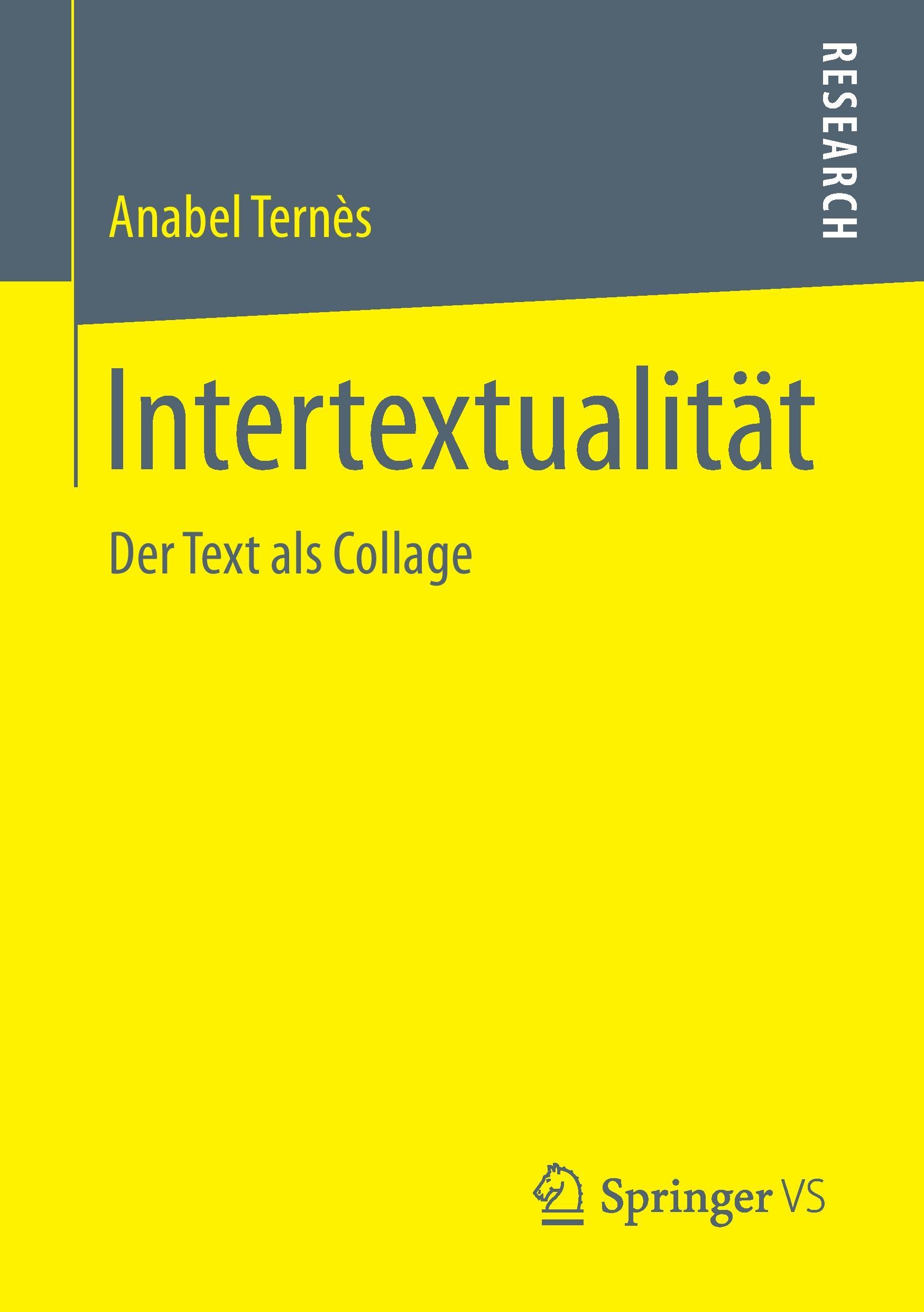 Vorderes Coverbild Intertextualität