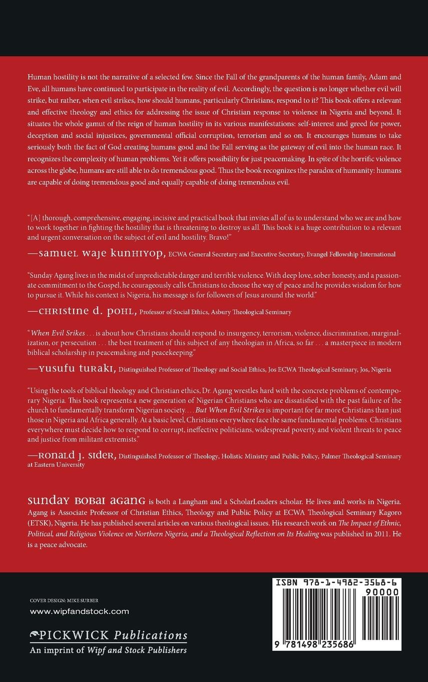 Rückseitencover When Evil Strikes