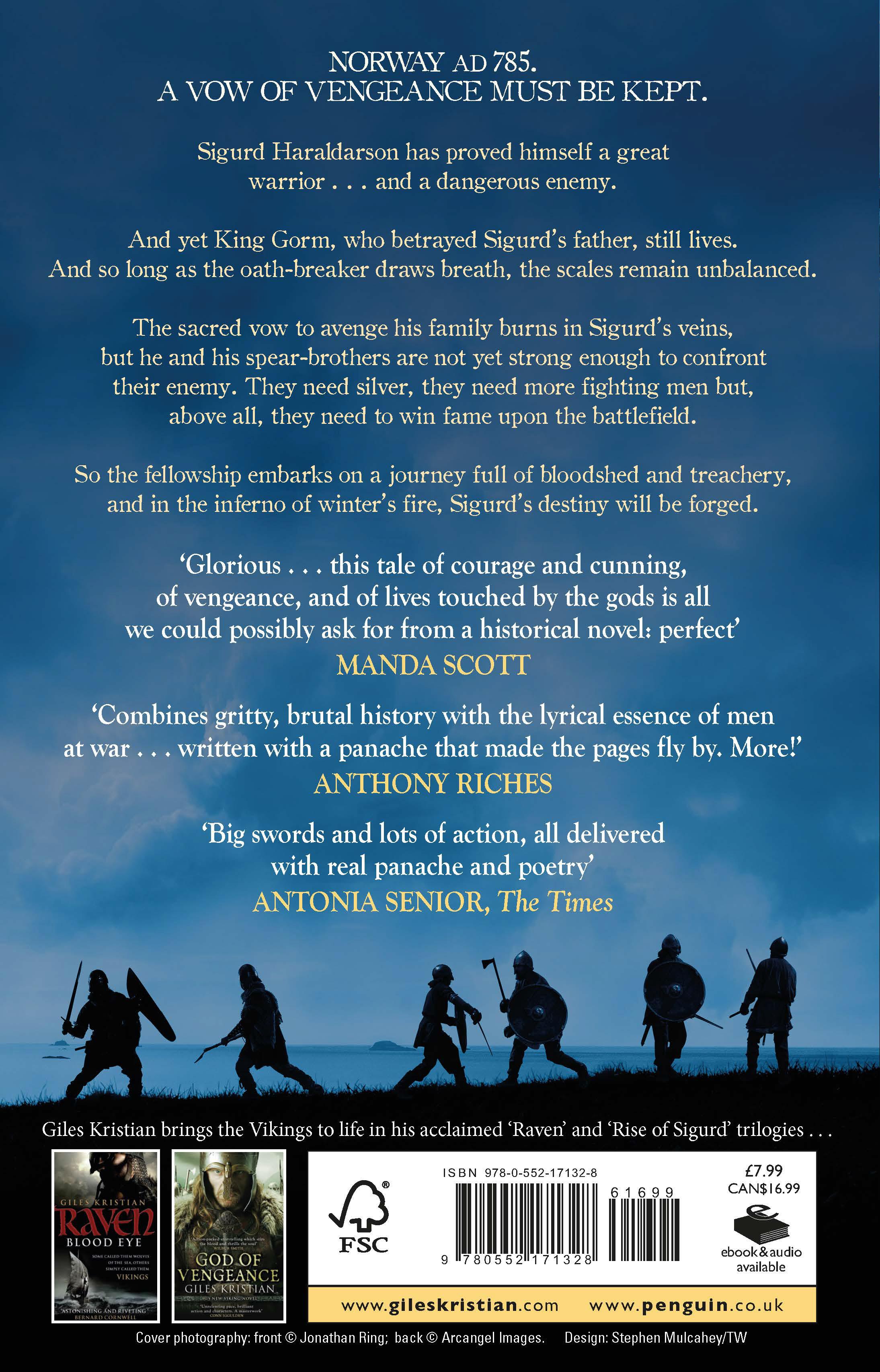 Rückseitencover Winter's Fire