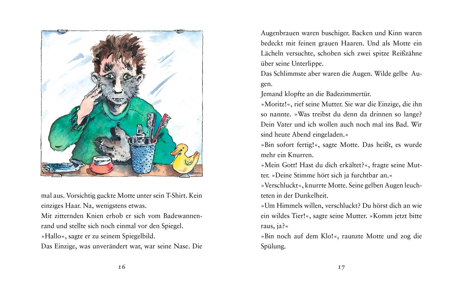 Beispielinhalt (Bild) Kleiner Werwolf