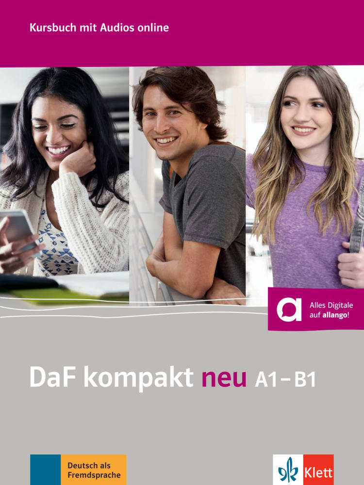 Vorderes Coverbild DaF kompakt neu A1-B1. Kursbuch + MP3-CD