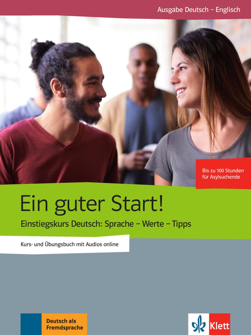 Vorderes Coverbild Ein guter Start! Kurs- und Übungsbuch + Audios online, Englisch