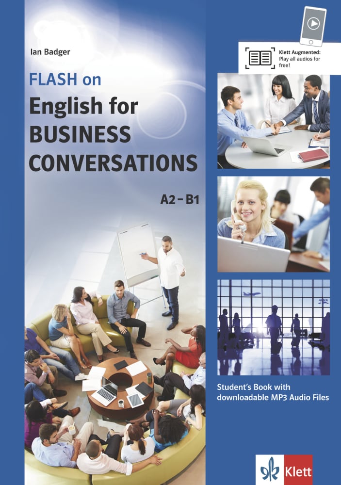 Vorderes Coverbild FLASH ON ENGLISH. Business English Conversations. Student's Book with downloadable MP3 Audio Files