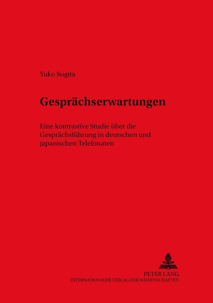 Vorderes Coverbild Gesprächserwartungen