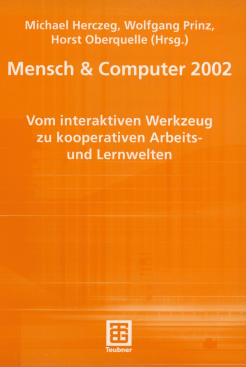 Vorderes Coverbild Mensch & Computer 2002
