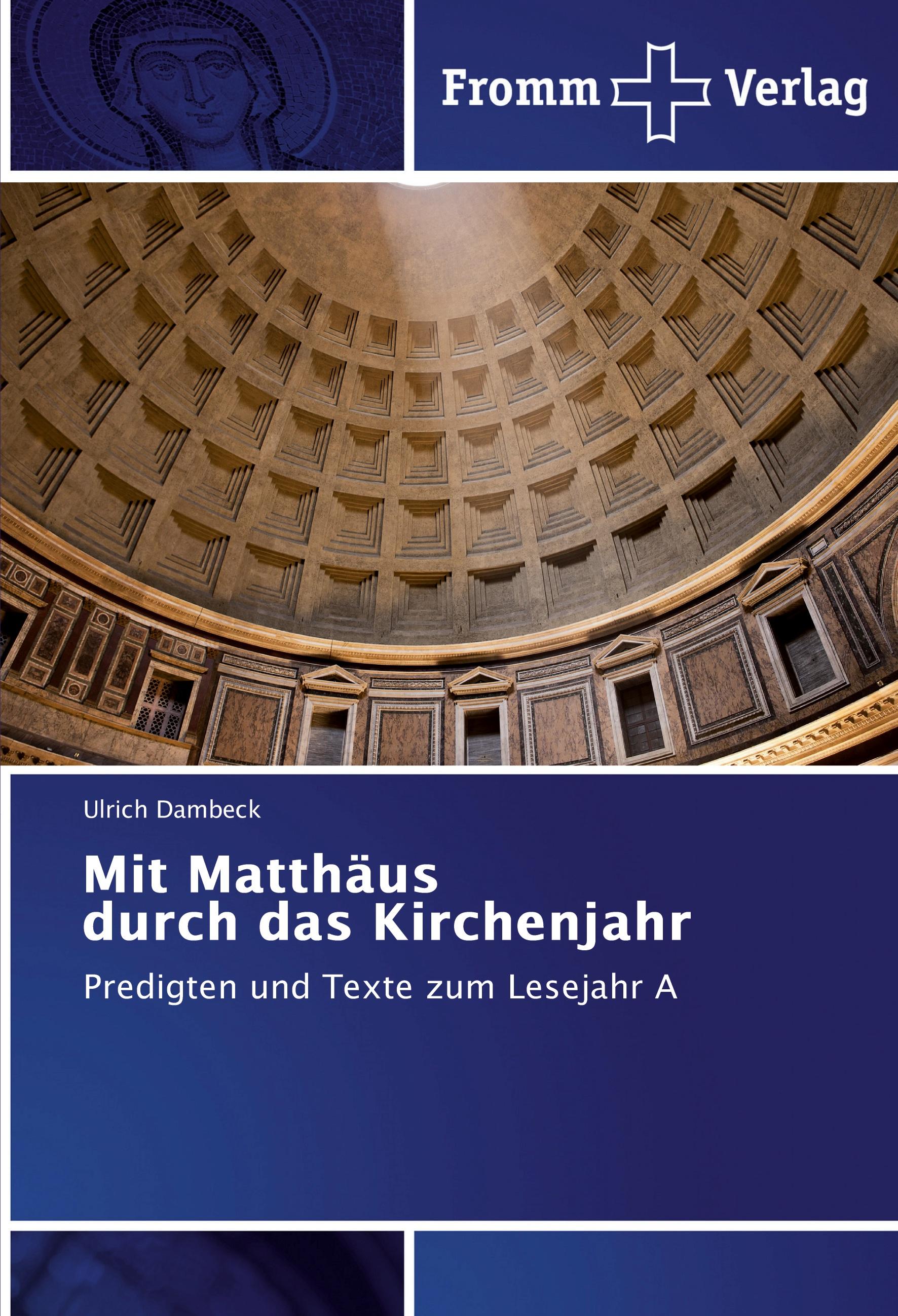 Vorderes Coverbild Mit Matthäus durch das Kirchenjahr