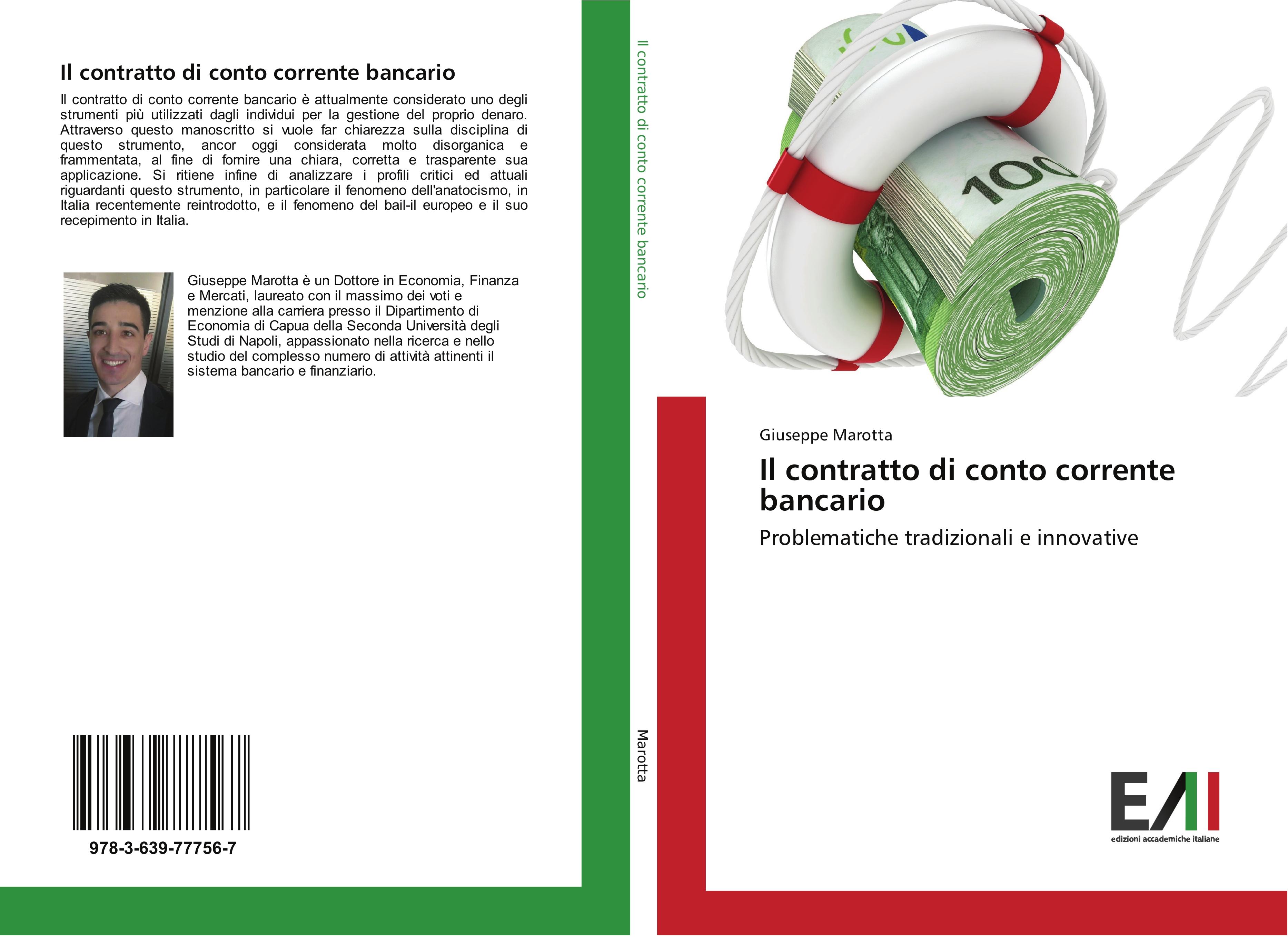 Vorderes Coverbild Il contratto di conto corrente bancario