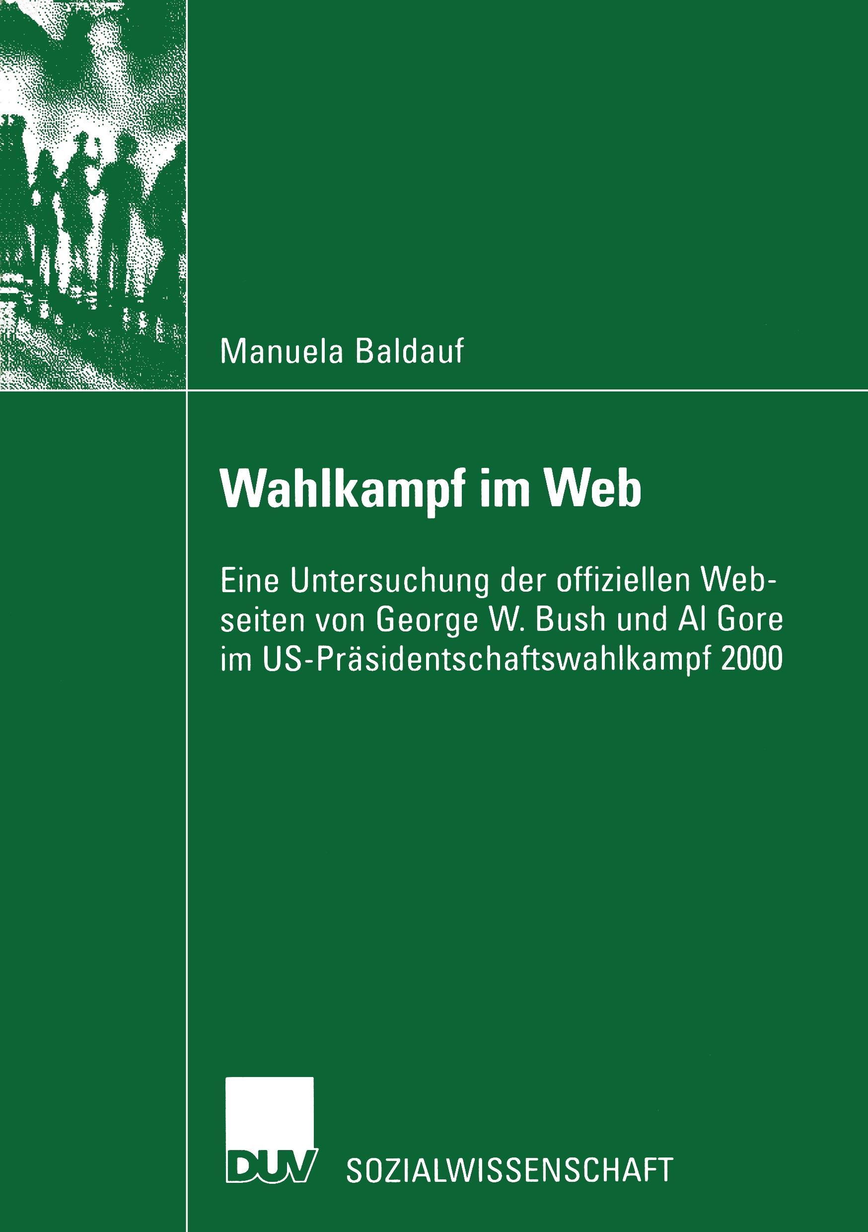 Vorderes Coverbild Wahlkampf im Web