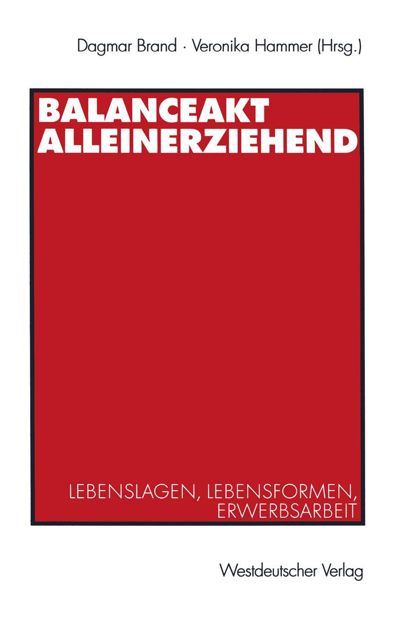 Vorderes Coverbild Balanceakt Alleinerziehend