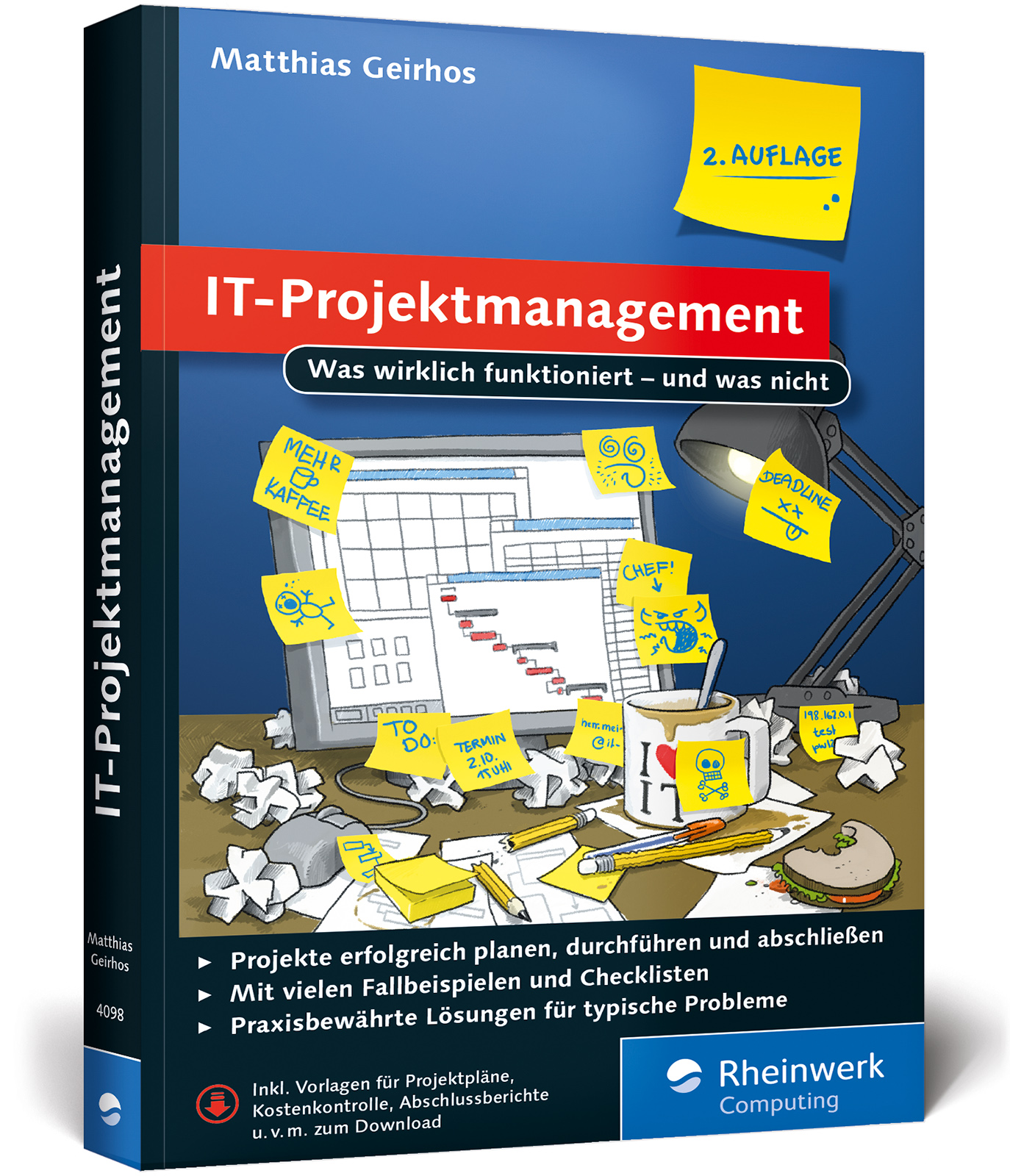 Vorderes Coverbild IT-Projektmanagement
