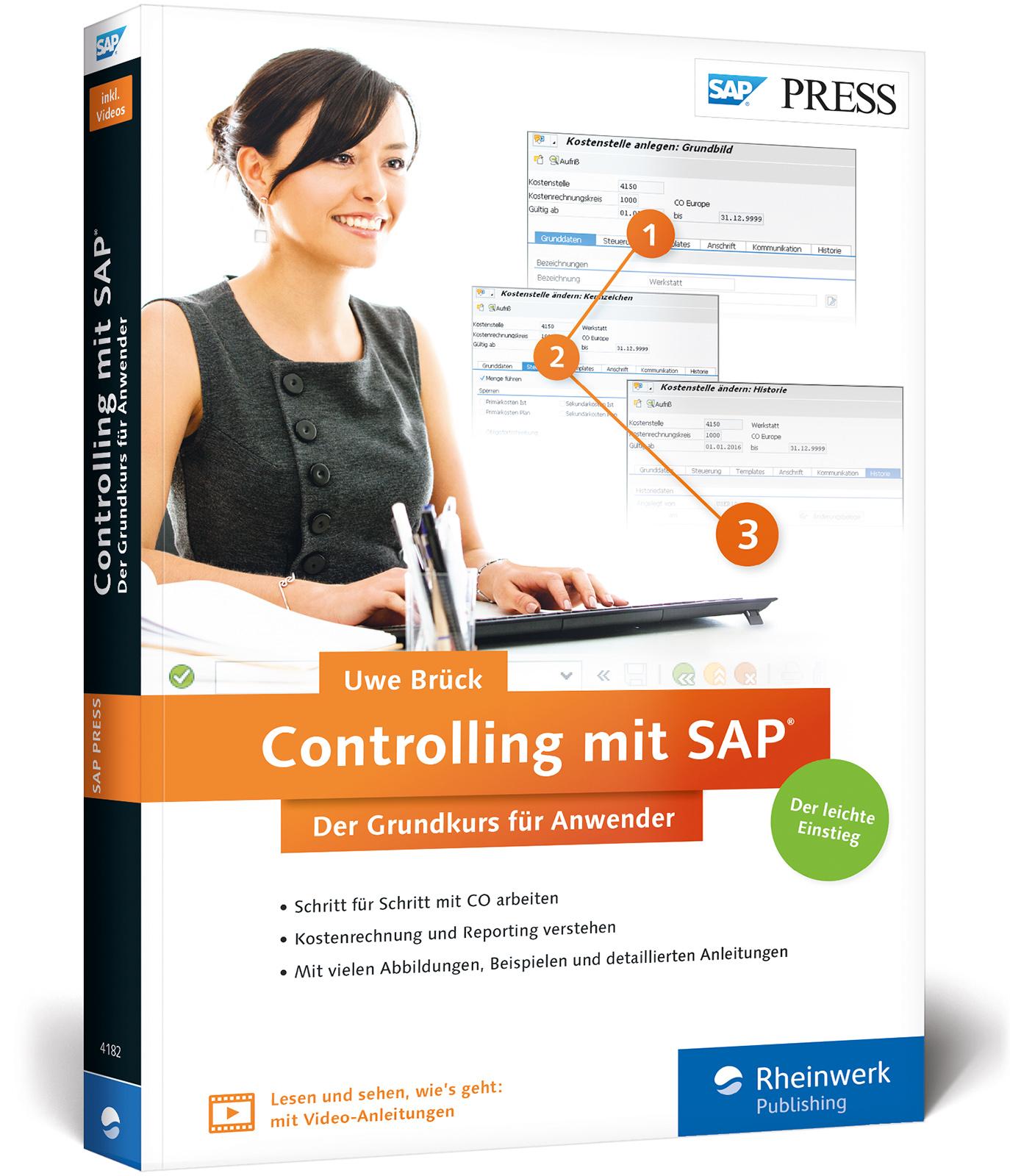 Vorderes Coverbild Controlling mit SAP: Der Grundkurs für Anwender