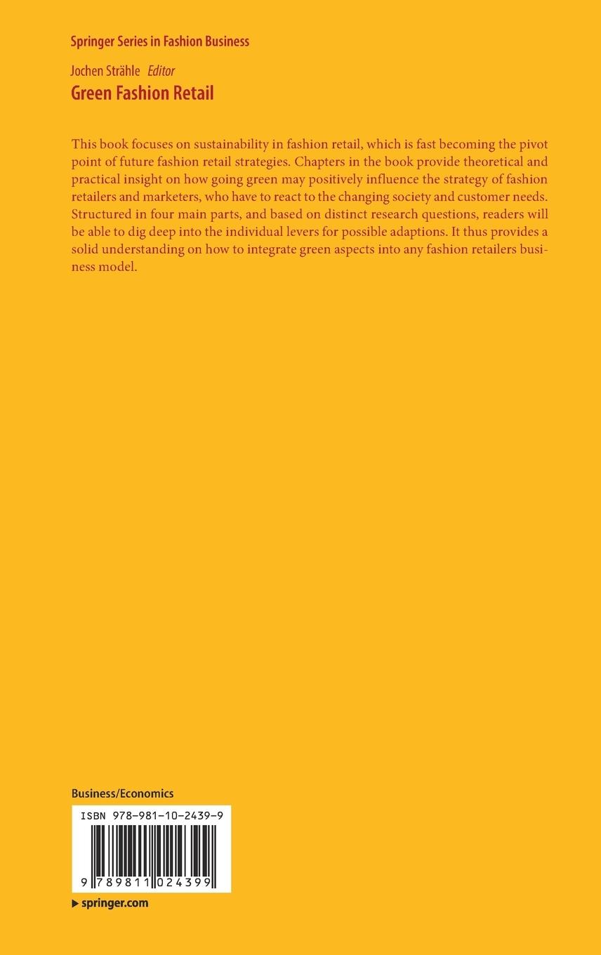 Rückseitencover Green Fashion Retail
