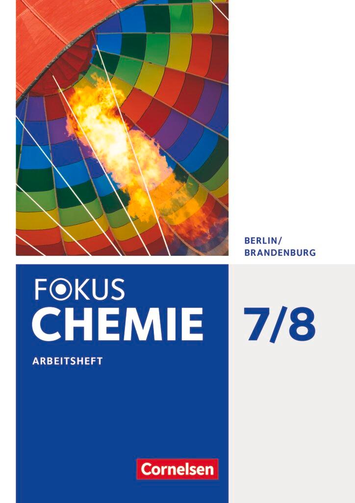Vorderes Coverbild Fokus Chemie 7./8. Schuljahr - Alle Schulformen - Berlin/Brandenburg - Arbeitsheft