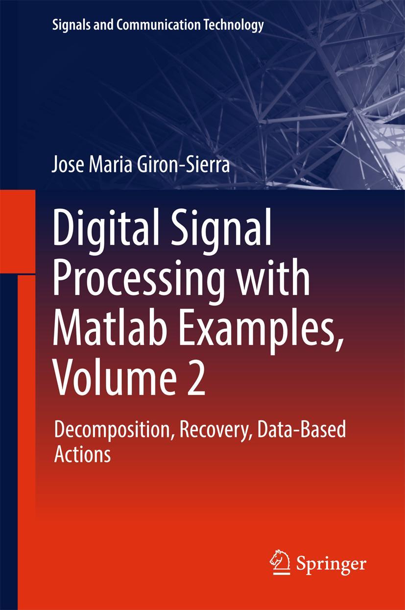 Vorderes Coverbild Digital Signal Processing with Matlab Examples, Volume 2