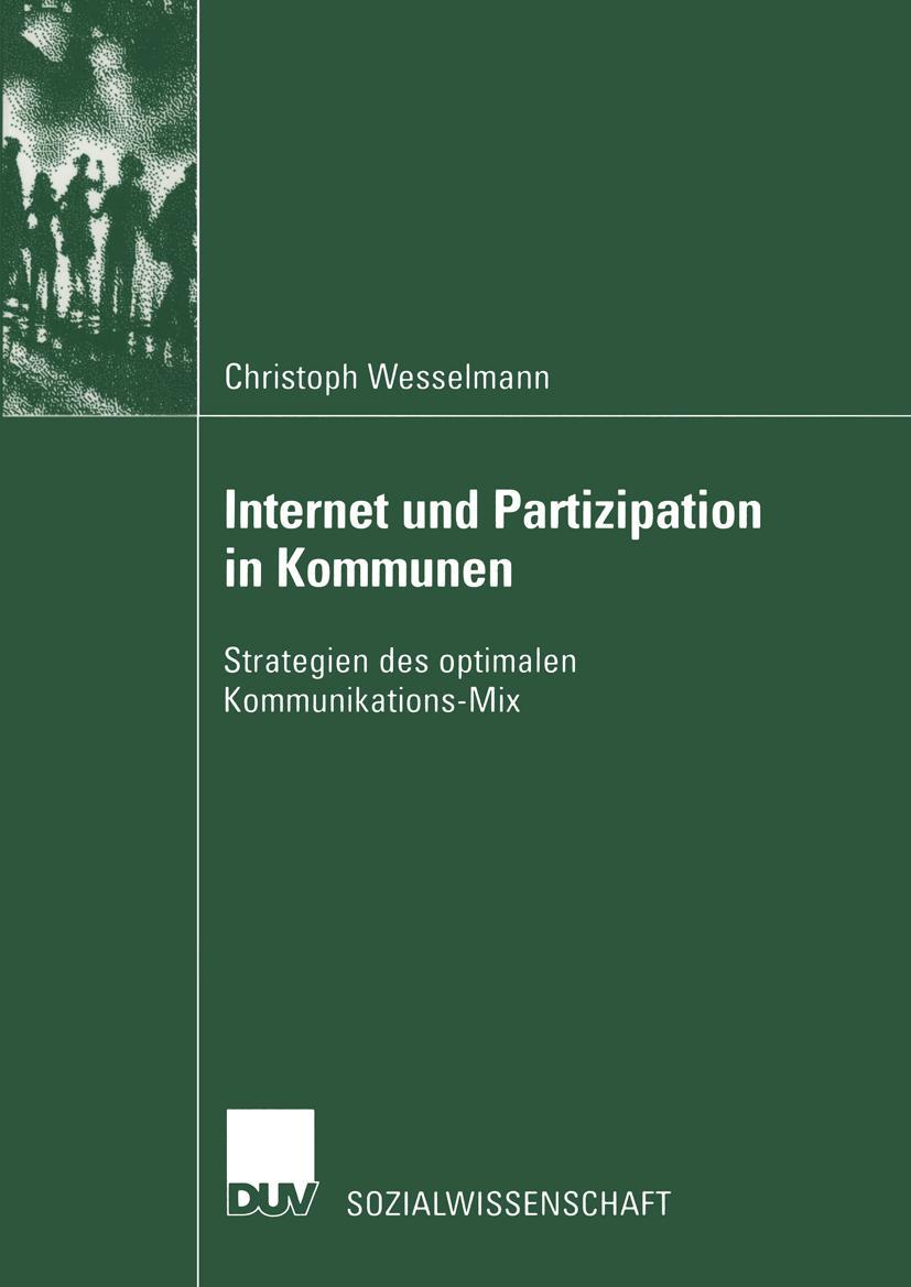 Vorderes Coverbild Internet und Partizipation in Kommunen