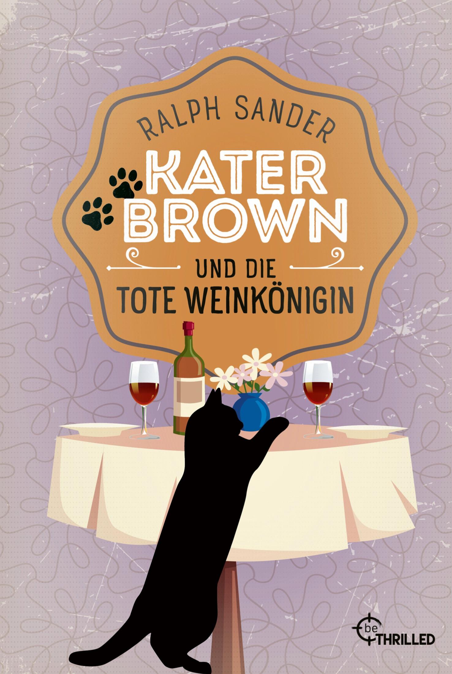 Vorderes Coverbild Kater Brown und die tote Weinkönigin