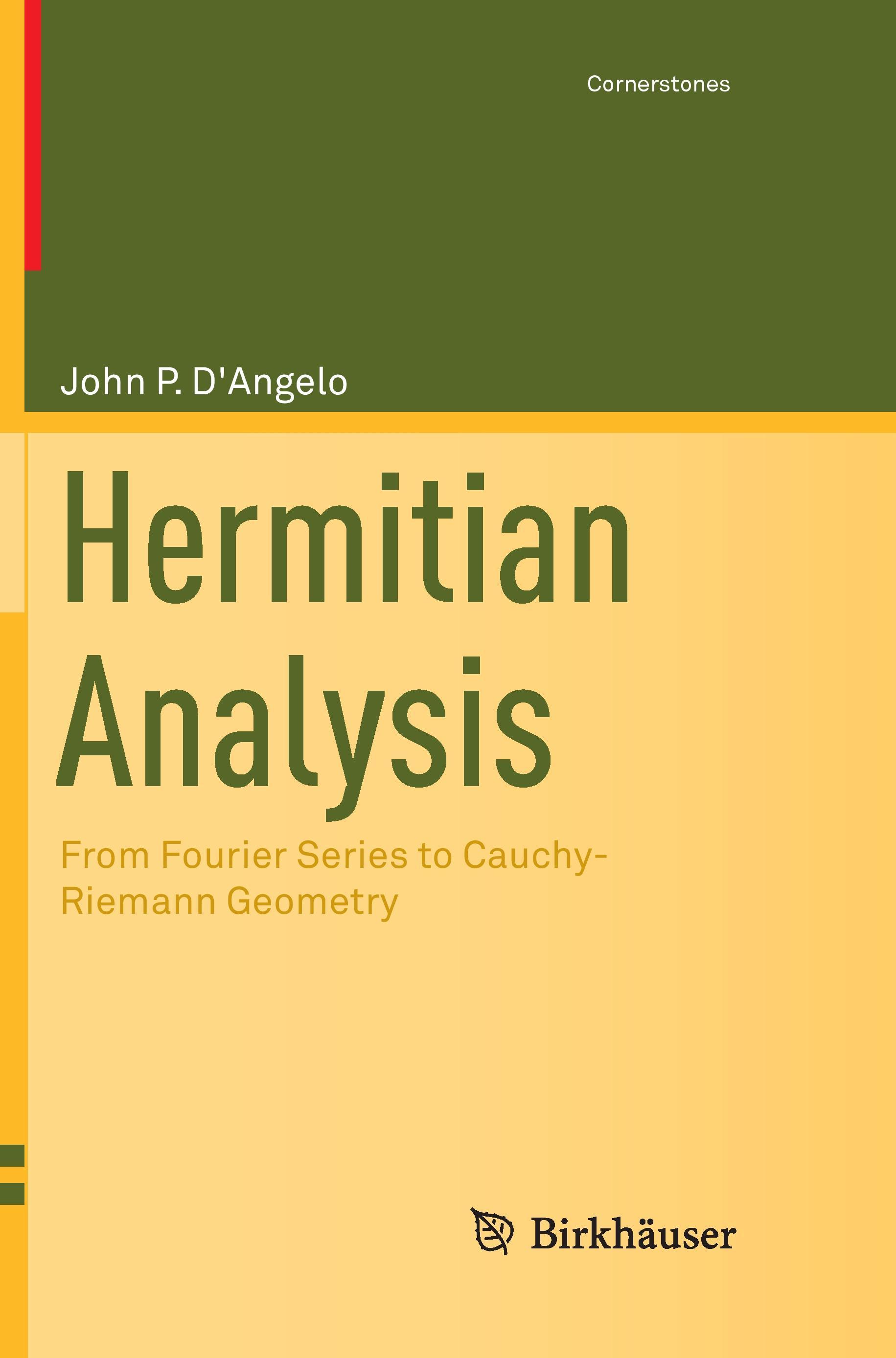 Vorderes Coverbild Hermitian Analysis