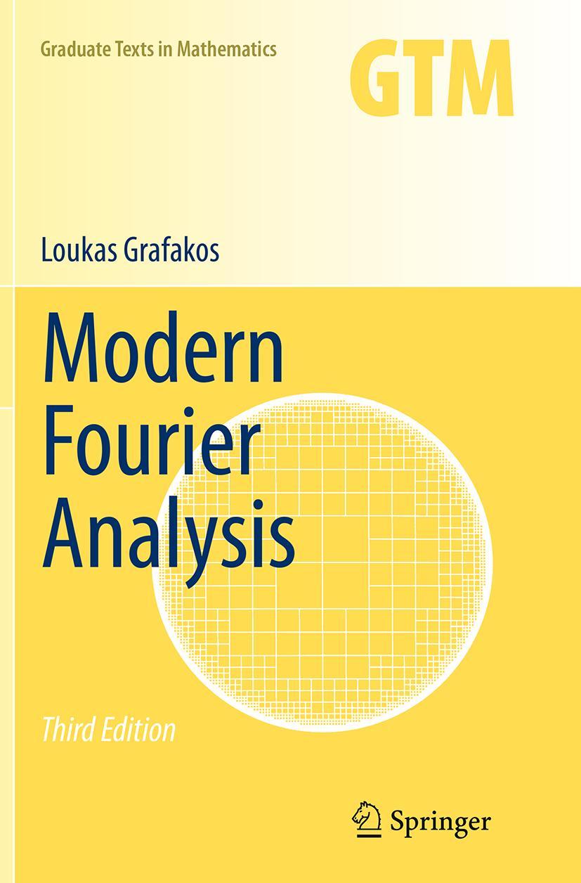 Vorderes Coverbild Modern Fourier Analysis