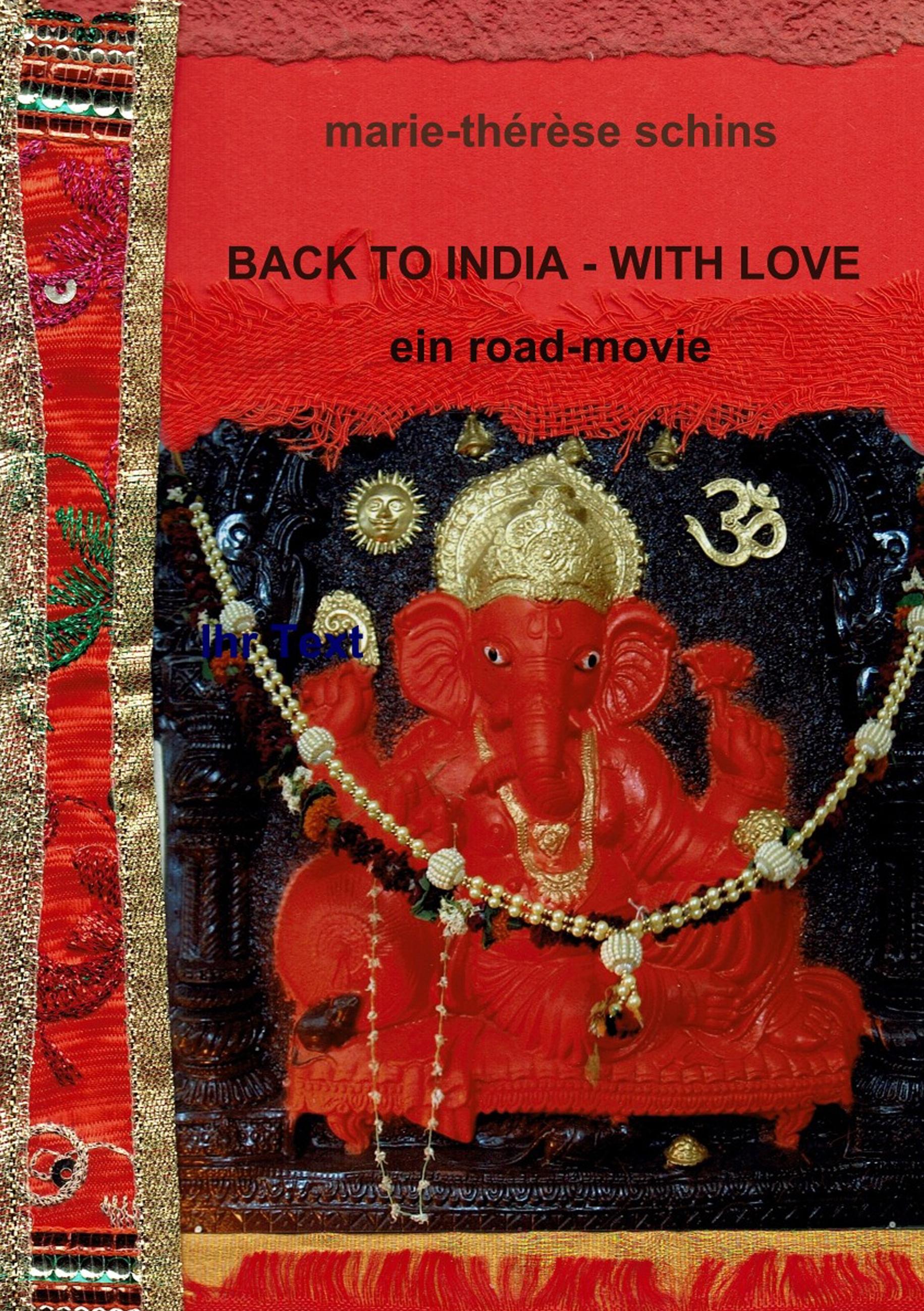 Vorderes Coverbild Back to India - with love
