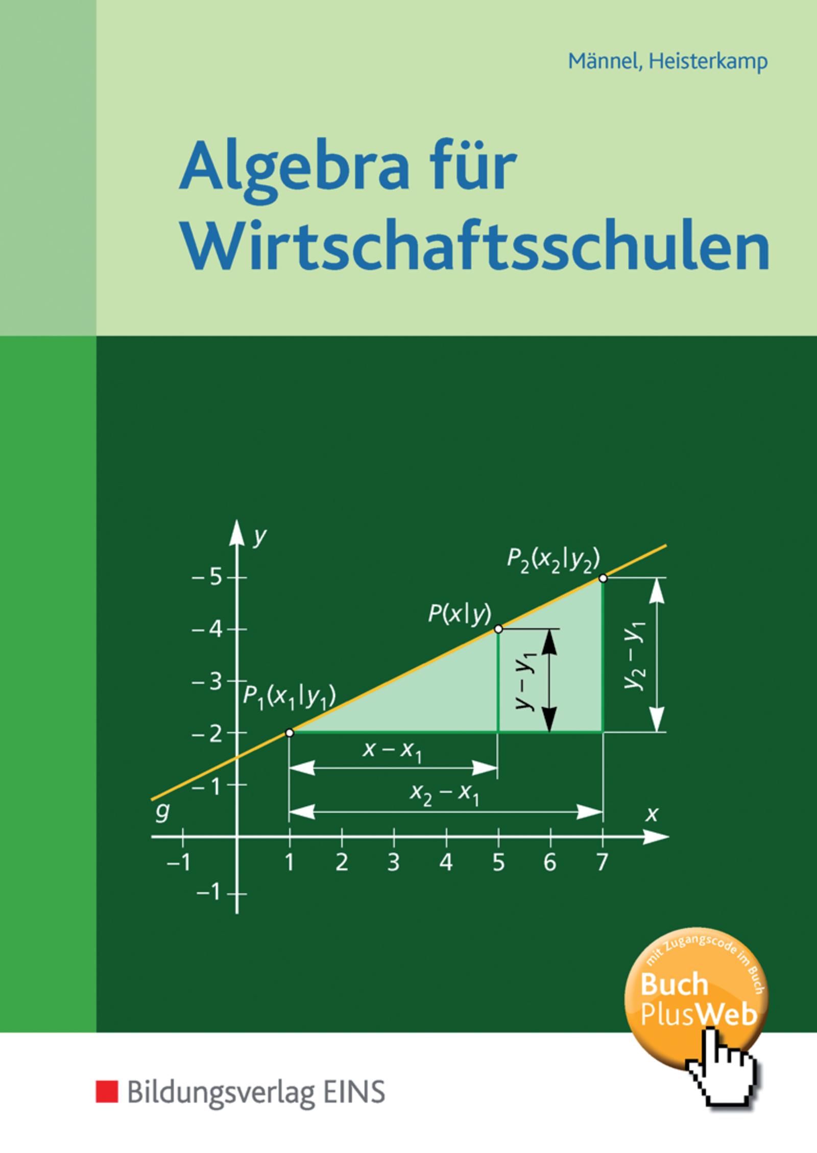 Vorderes Coverbild Algebra für Wirtschaftsschulen. Schulbuch