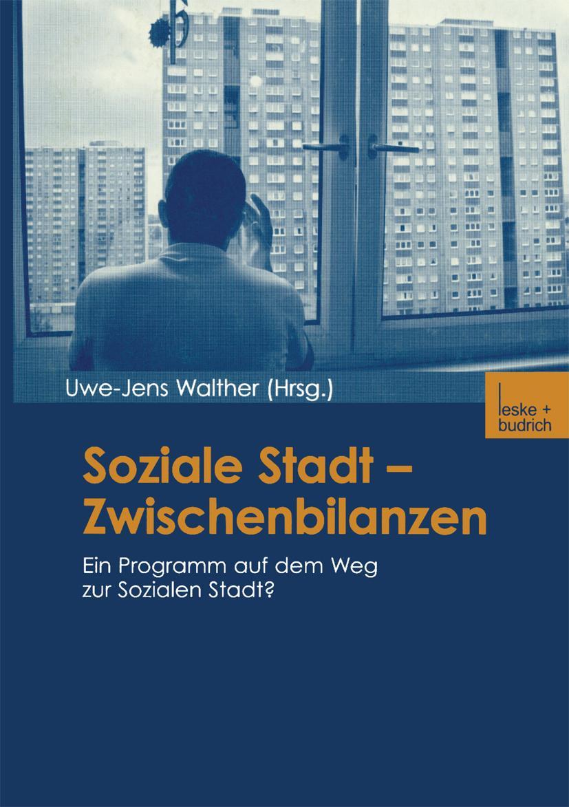 Vorderes Coverbild Soziale Stadt - Zwischenbilanzen