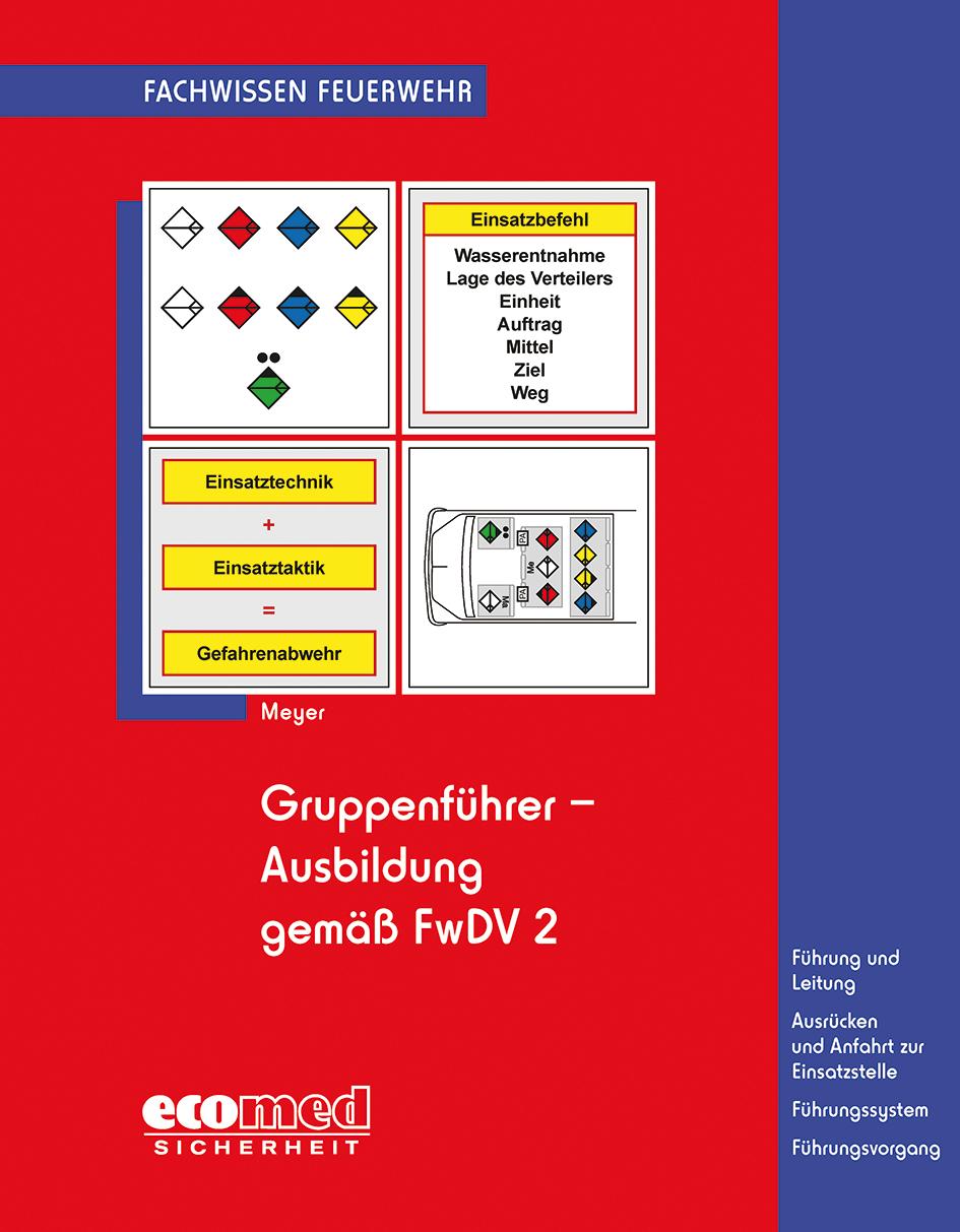 Vorderes Coverbild Gruppenführer-Ausbildung gemäß FwDV 2