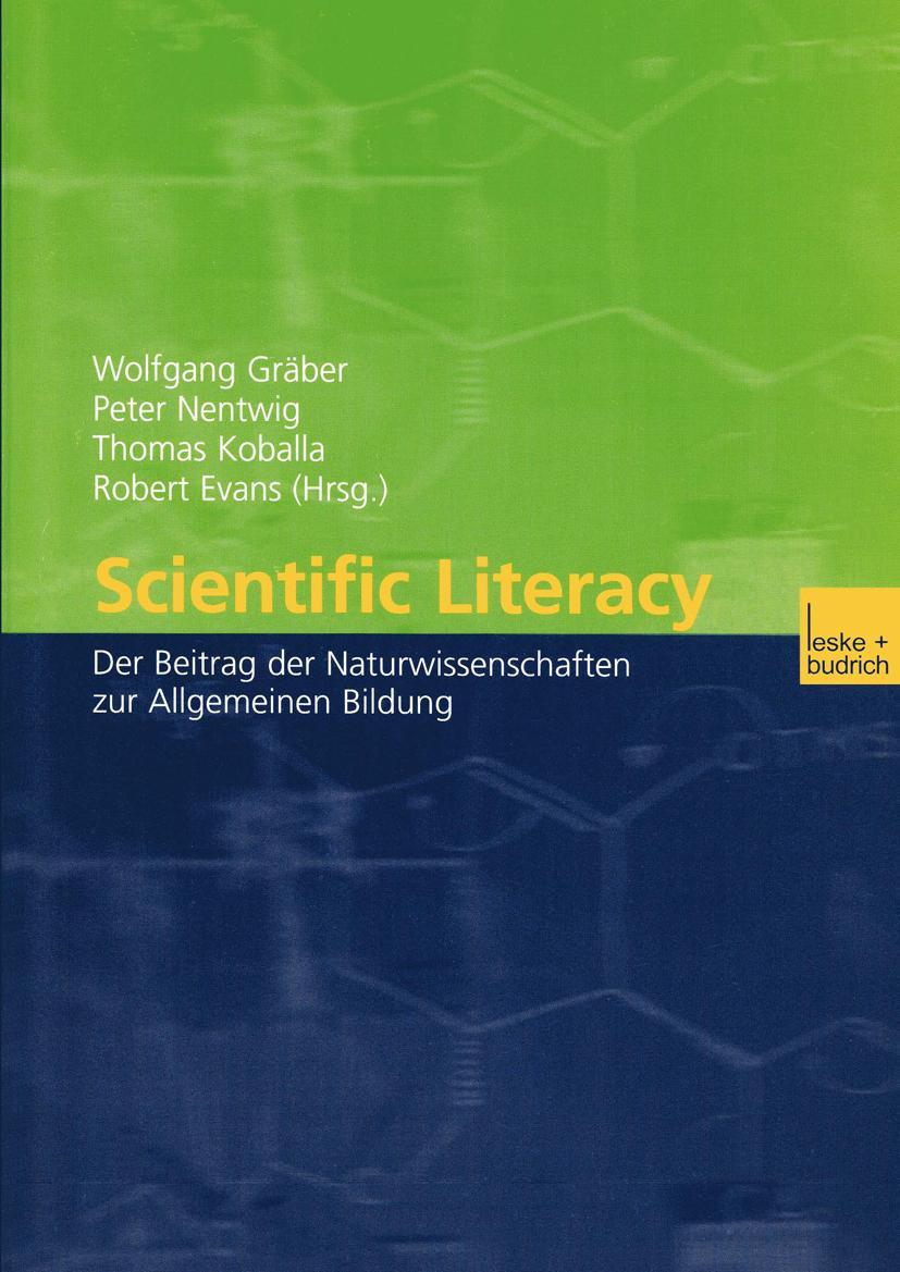 Vorderes Coverbild Scientific Literacy