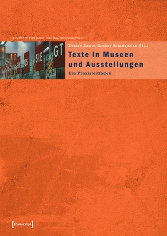Vorderes Coverbild Texte in Museen und Ausstellungen