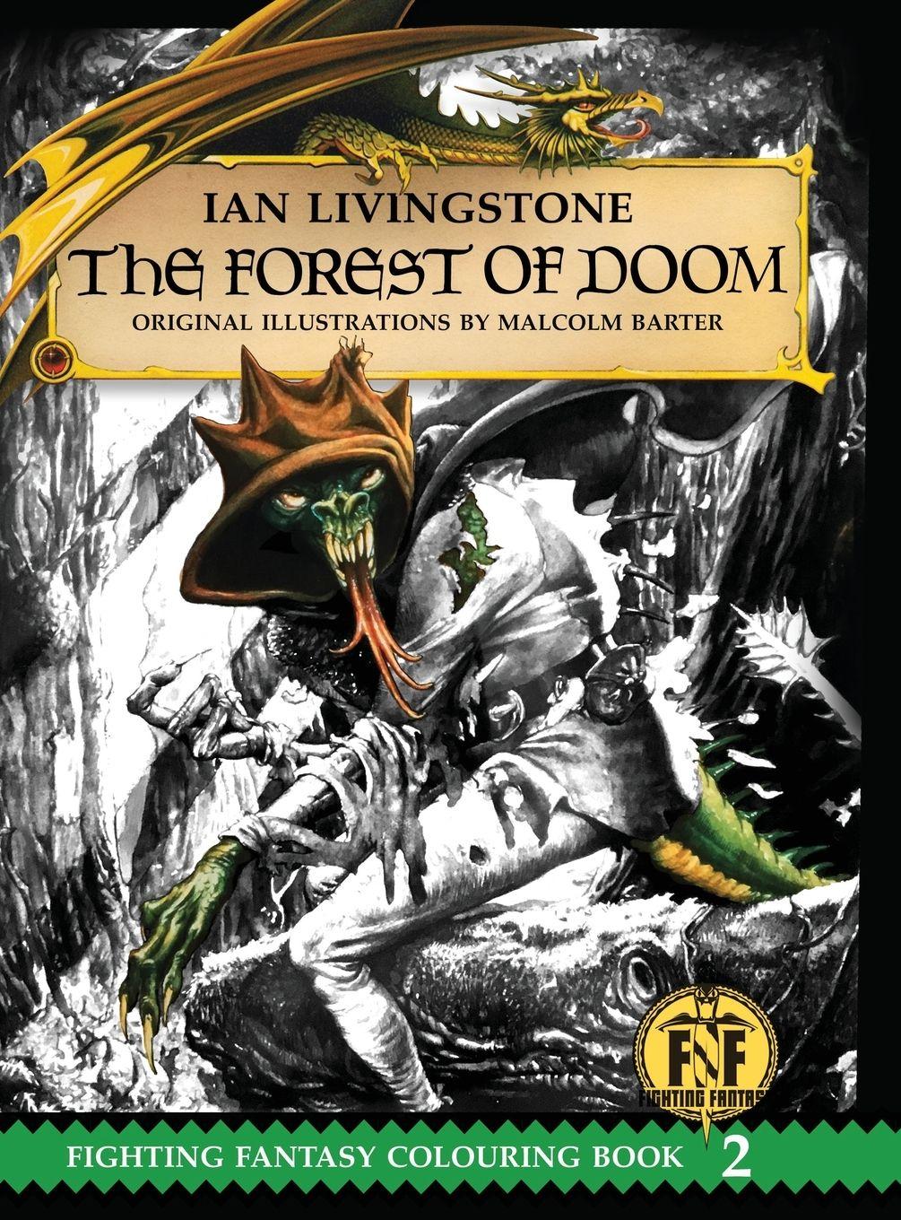 Vorderes Coverbild The Forest of Doom Colouring Book