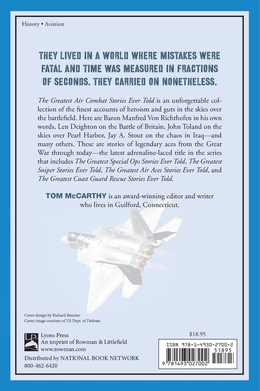Rückseitencover The Greatest Air Combat Stories Ever Told