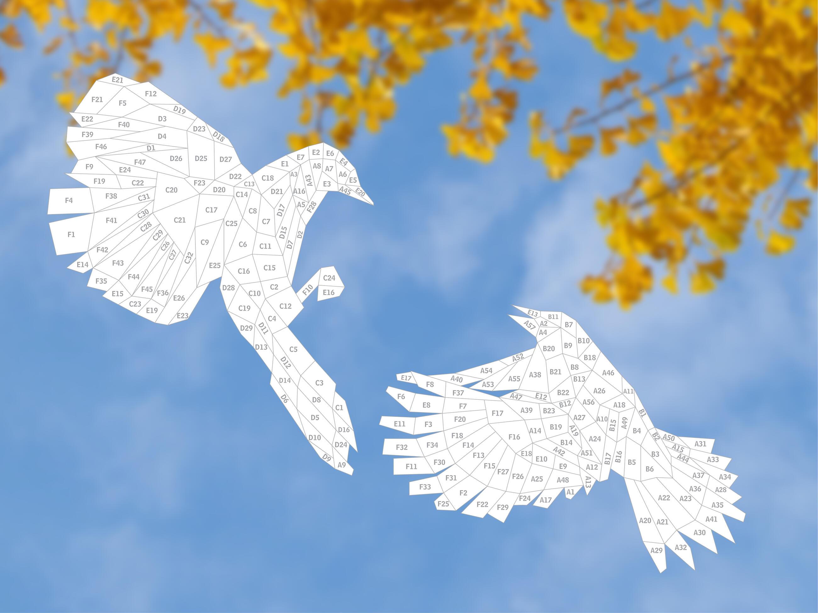 Beispielinhalt (Bild) Paint by Sticker (Official): Birds