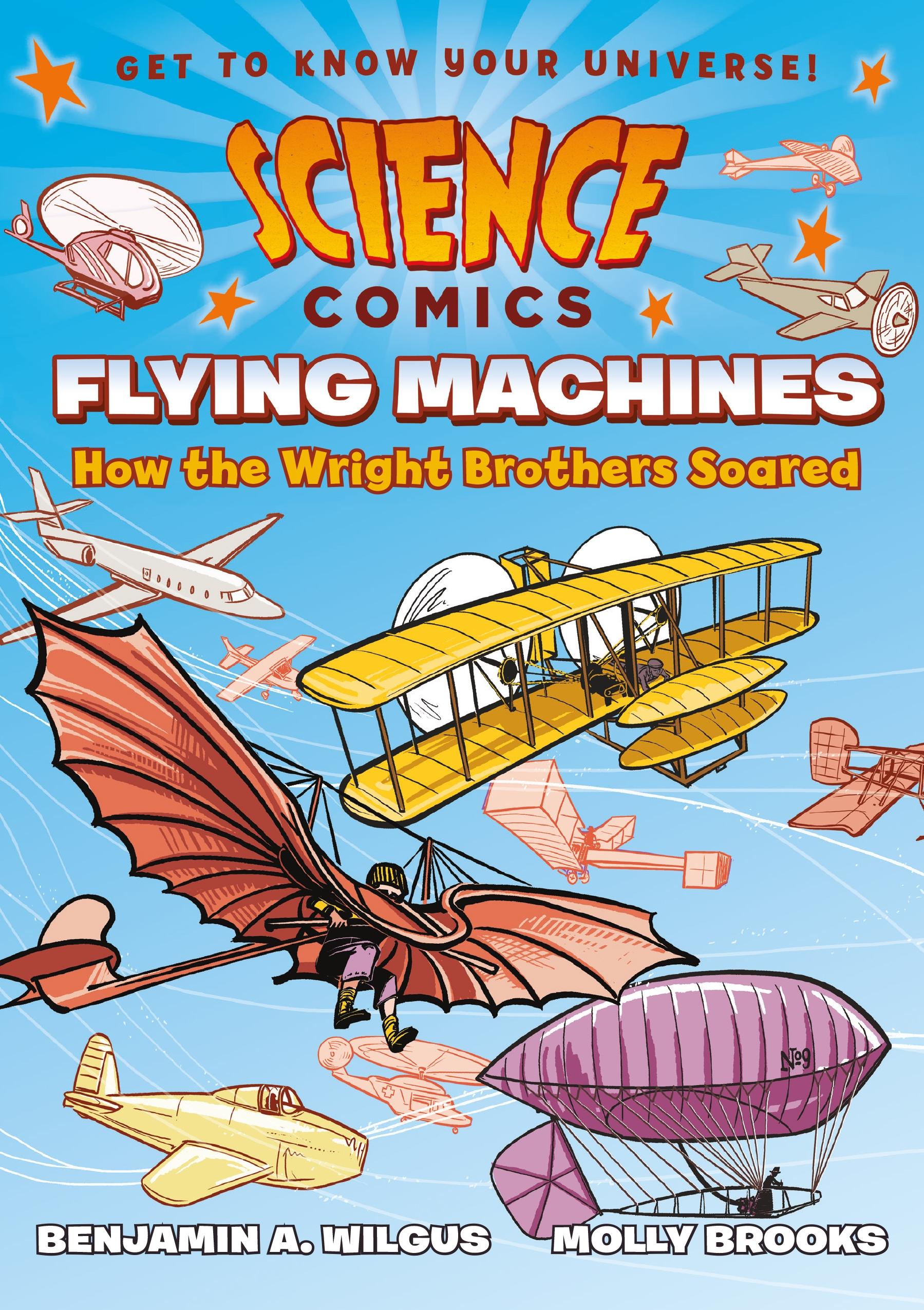 Vorderes Coverbild Science Comics: Flying Machines