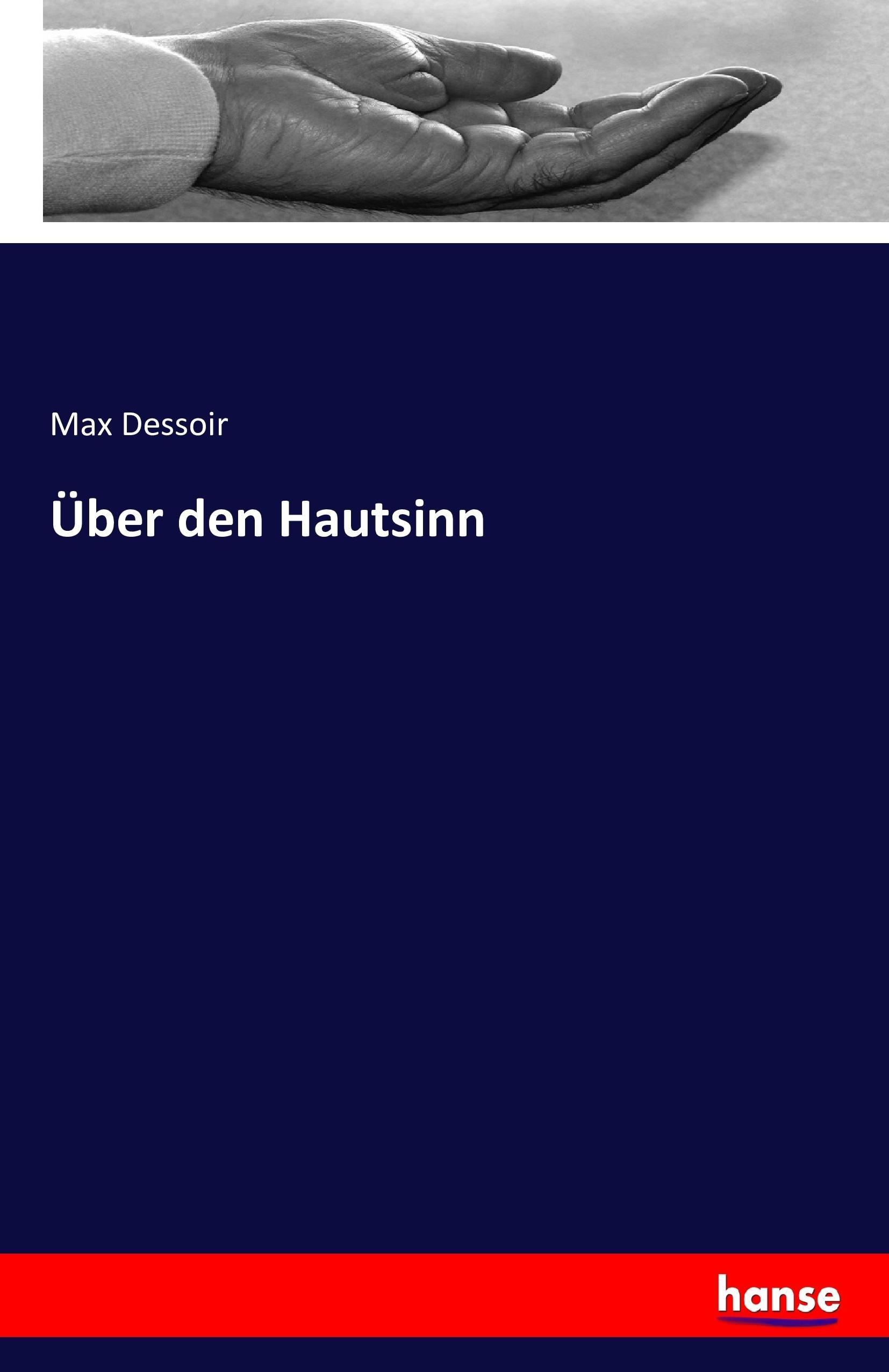 Vorderes Coverbild Über den Hautsinn
